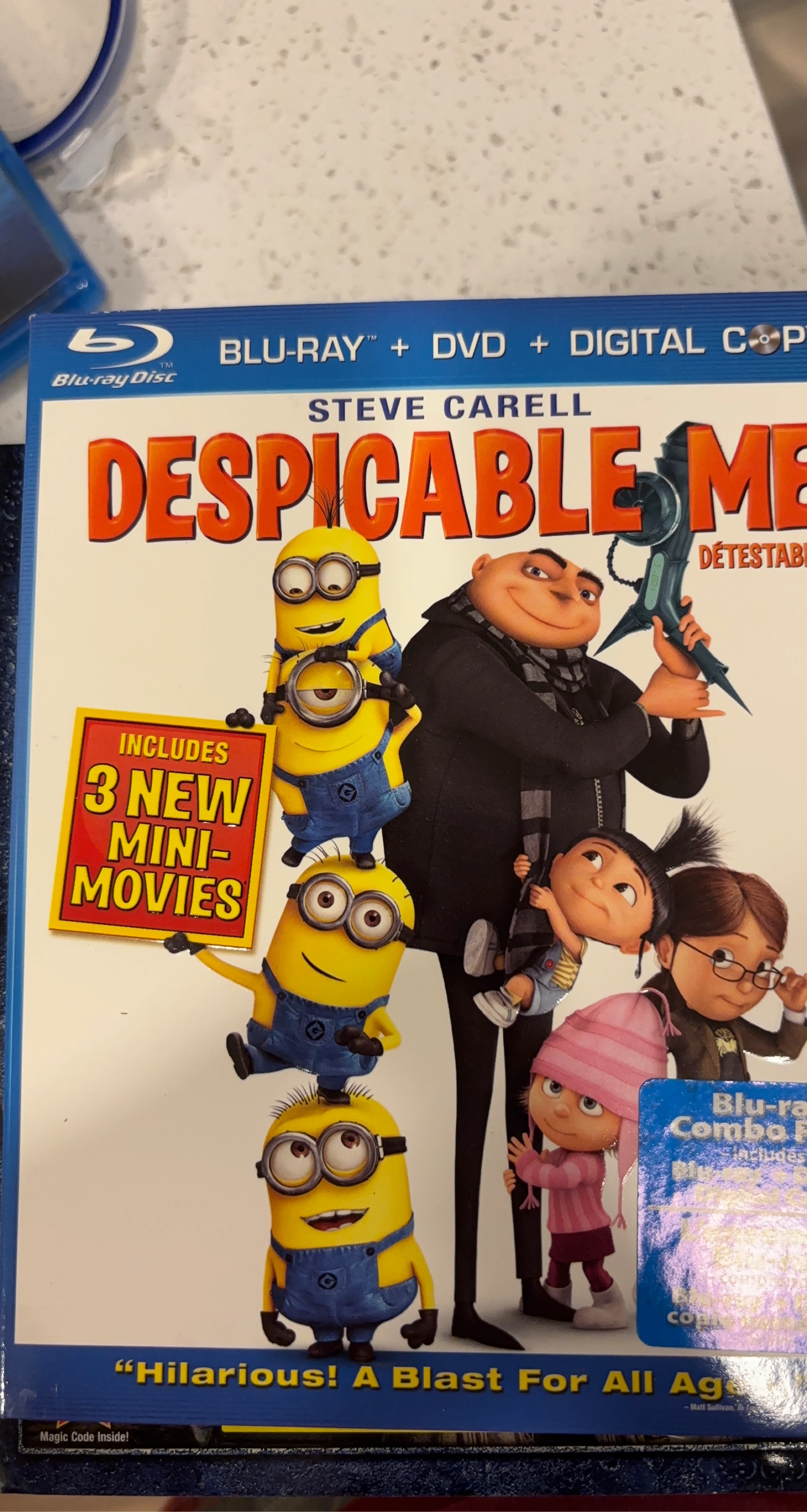 Despicable Me Blu-ray + DVD + Digital