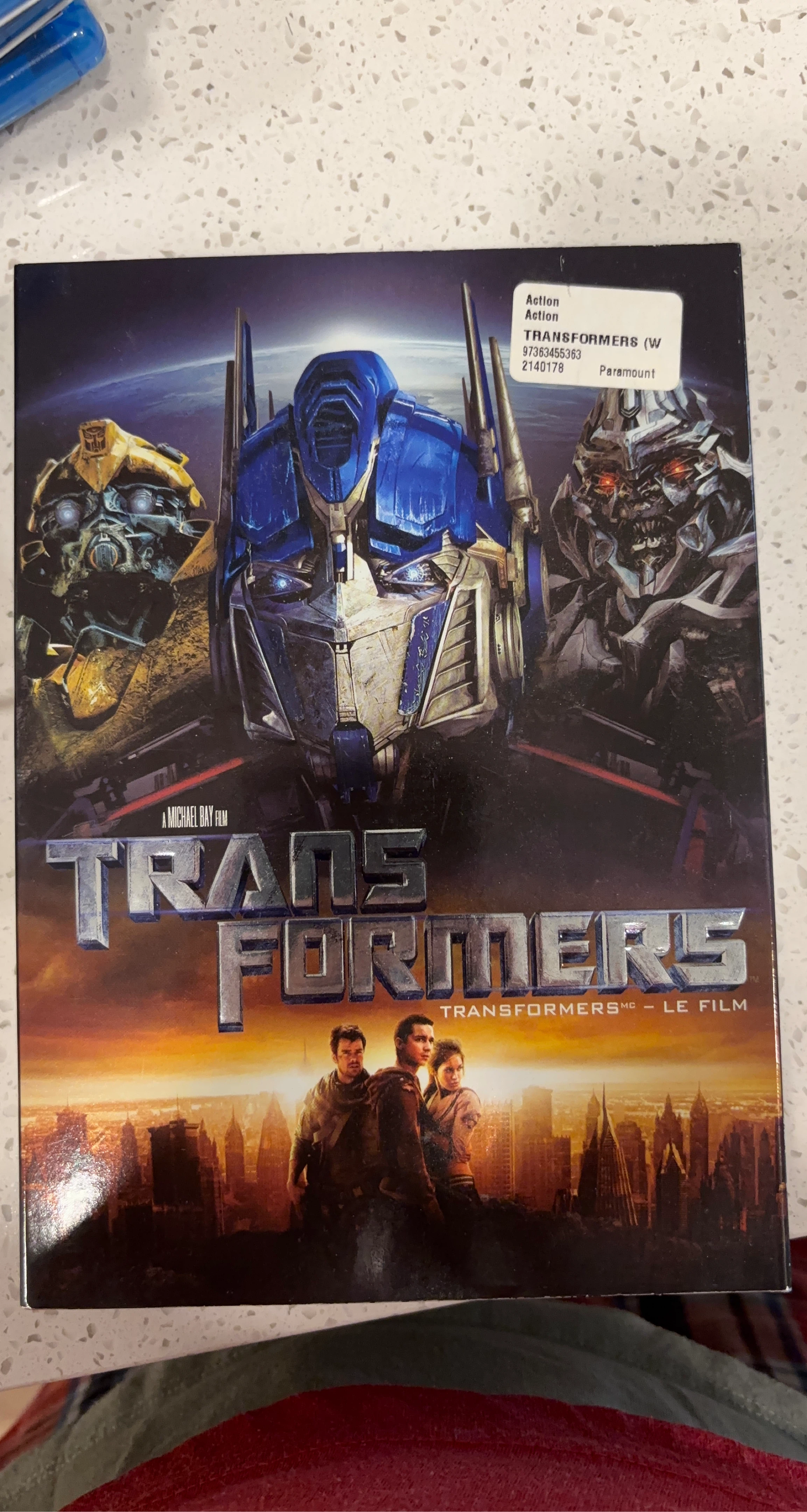 Transformers (W) Blu-ray Movie
