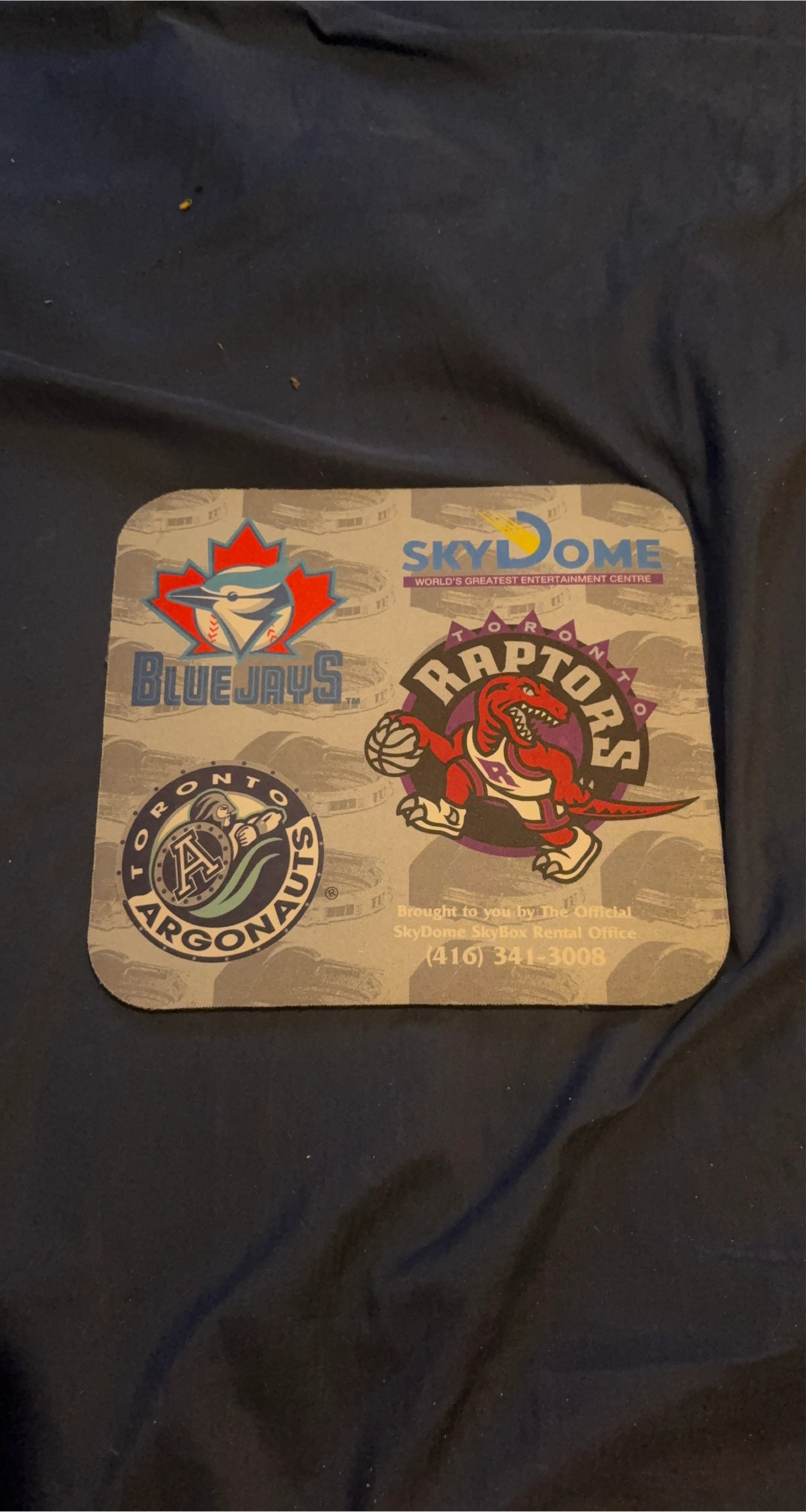 Toronto Blue Jays Raptors Argonauts Skydome Mousepad