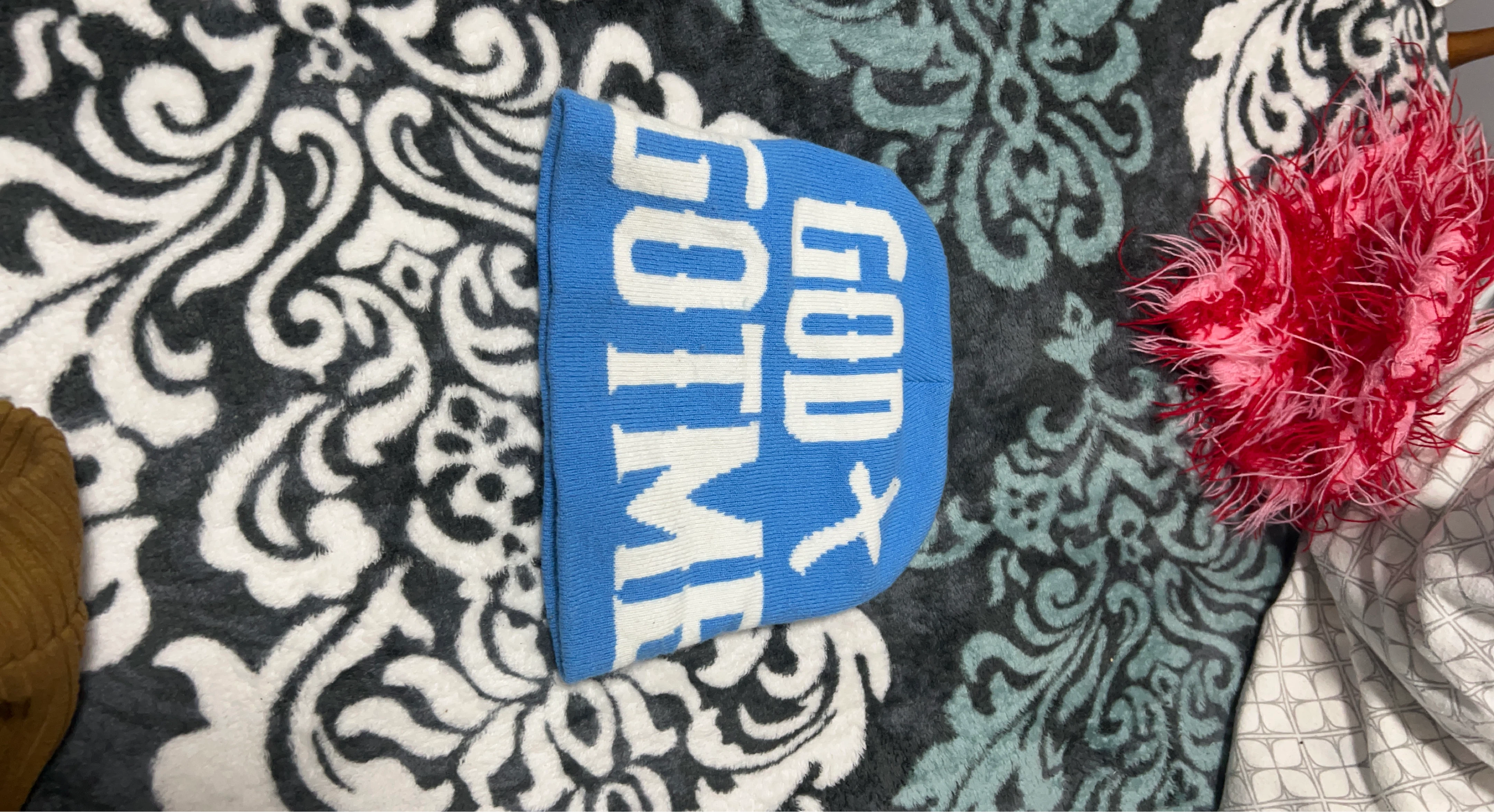 Blue God Got Me Beanie