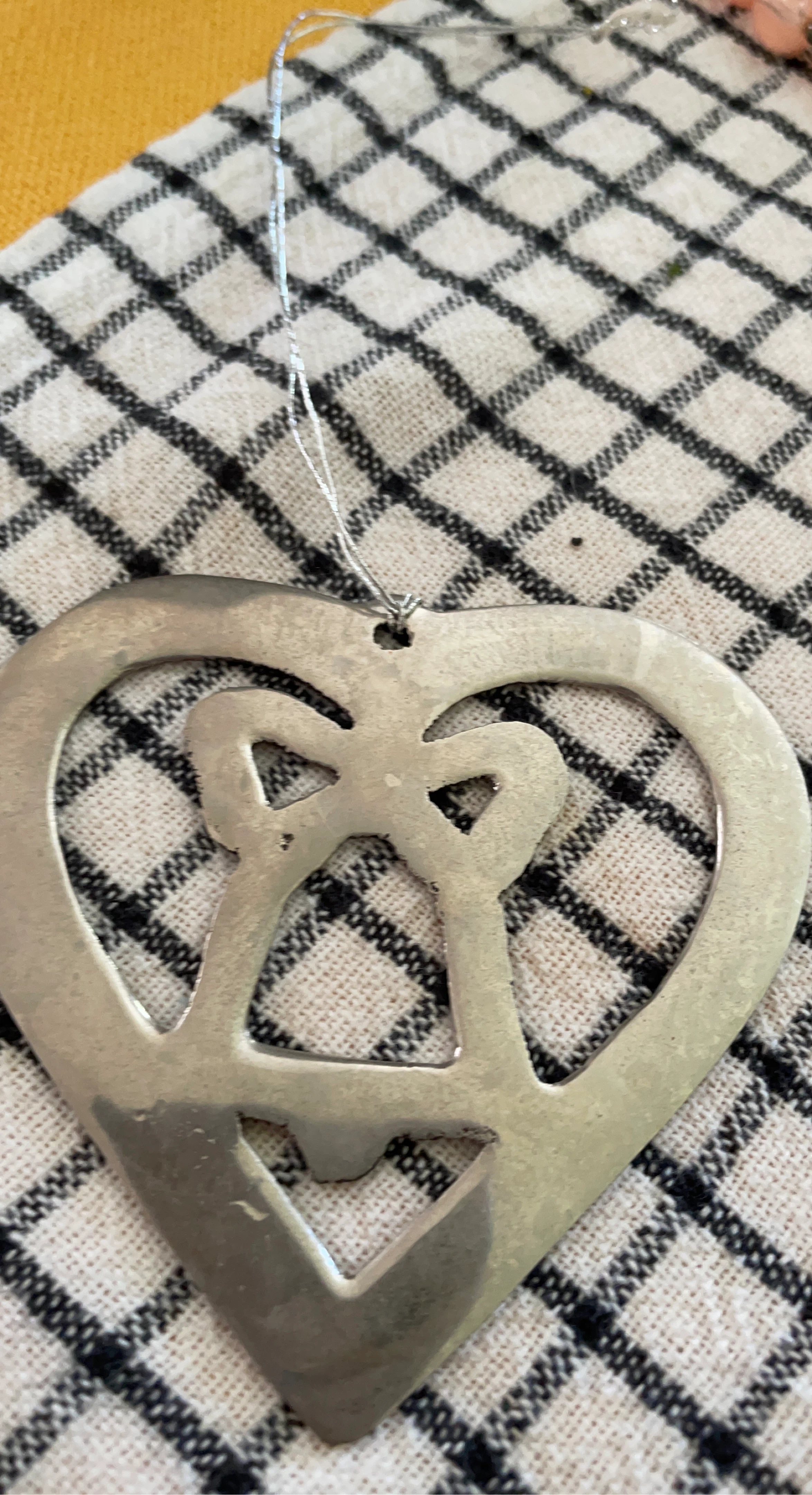 Heart-shaped Bell Ornament