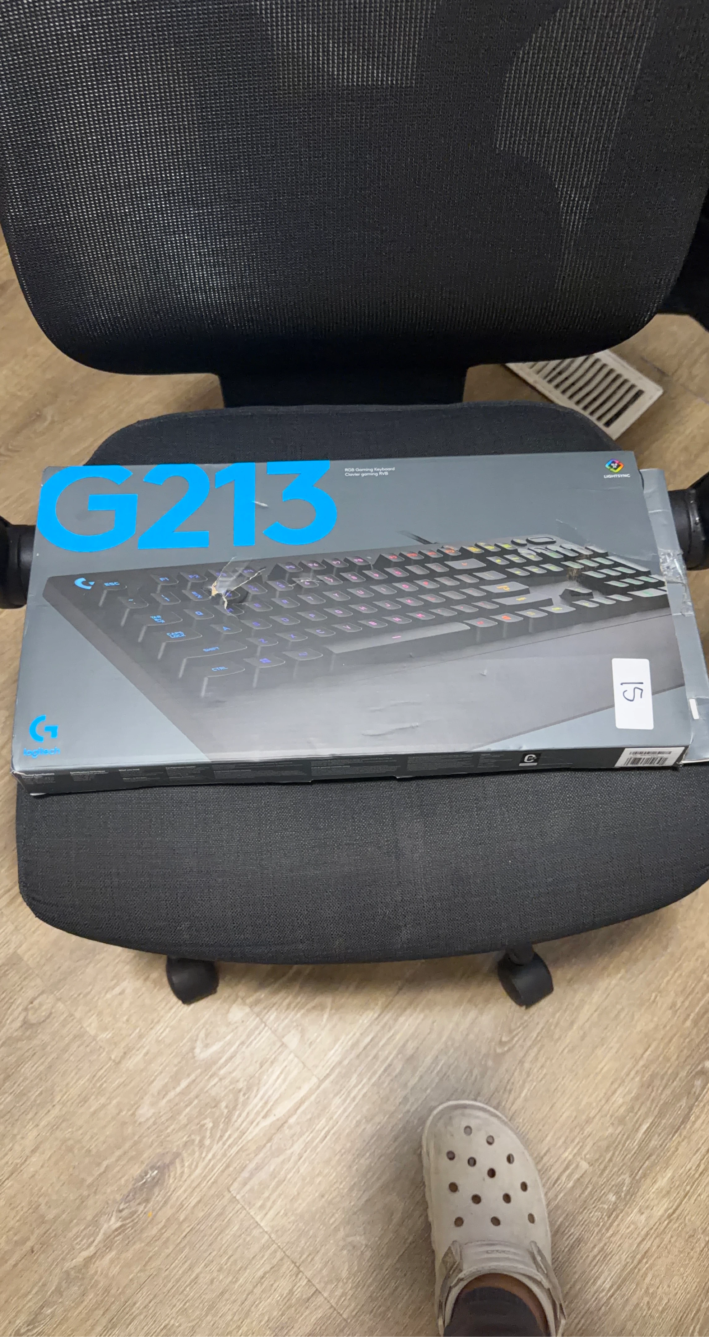 Logitech G213 RGB Gaming Keyboard