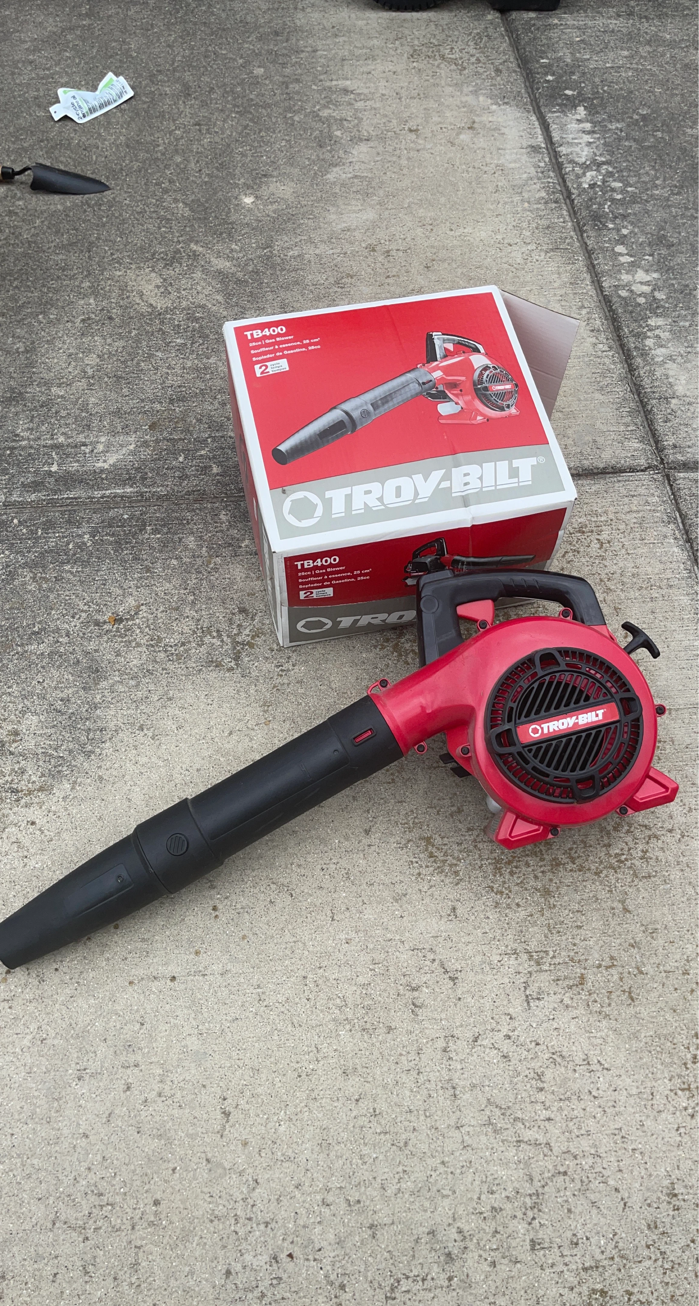 Troy-Bilt TB400 Gas Blower