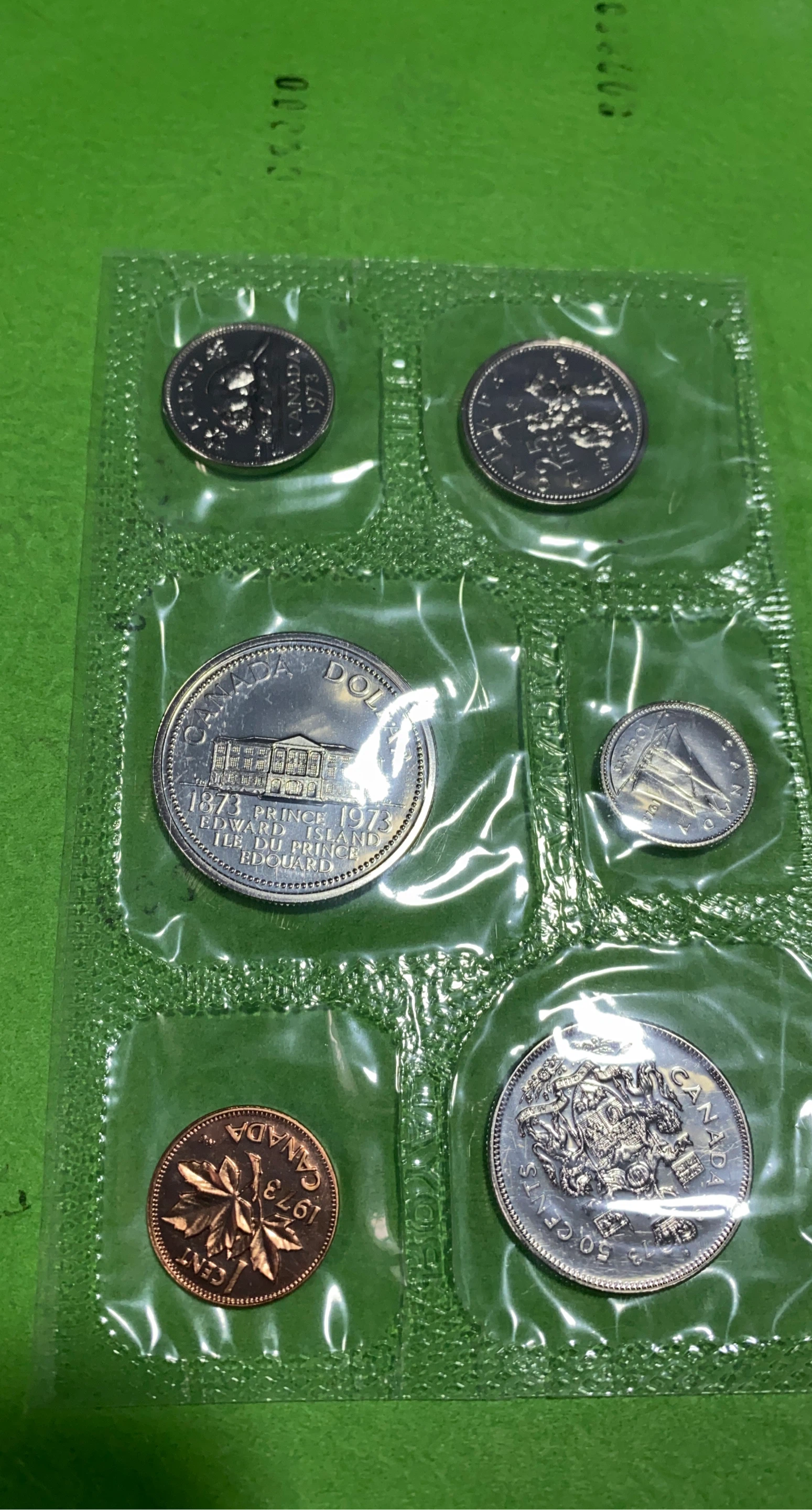 1973 Canadian Coinage Collection
