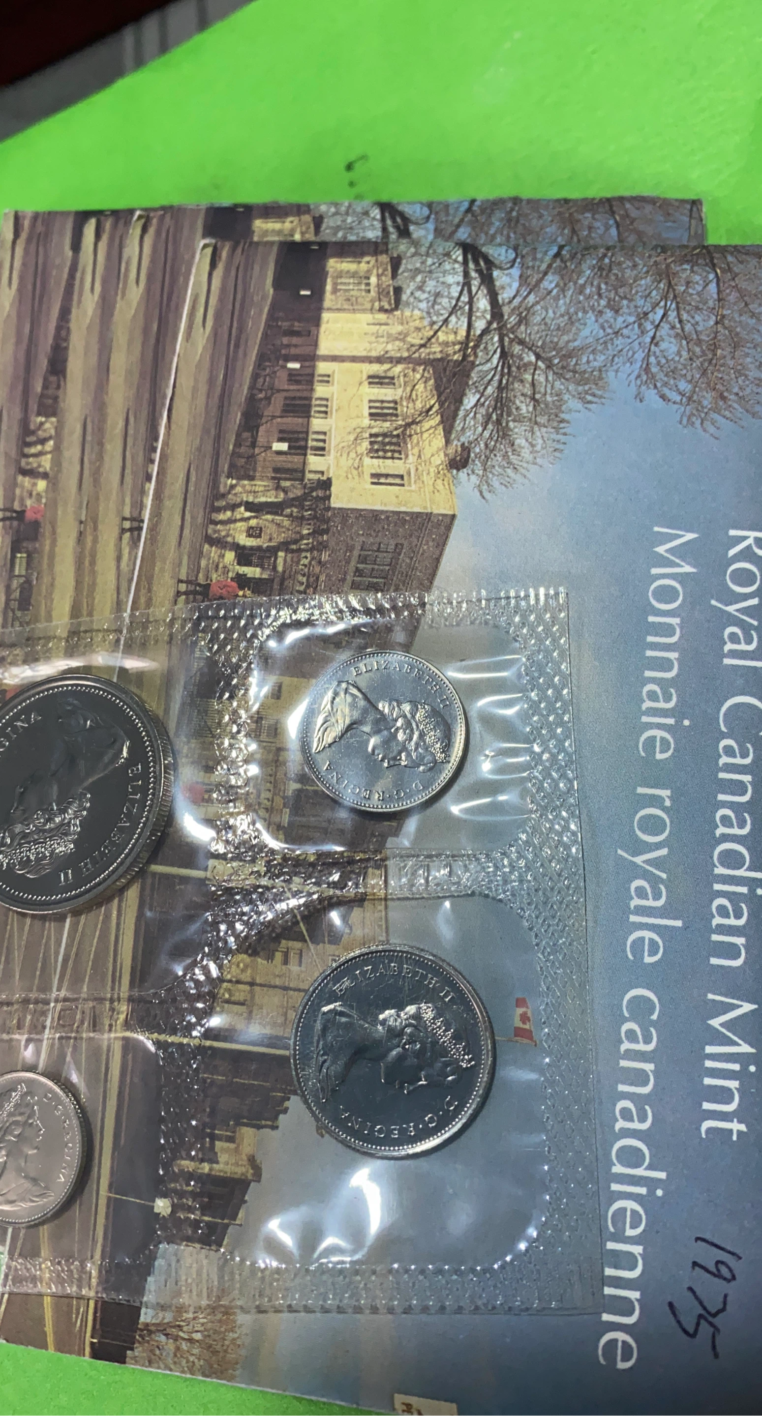 Royal Canadian Mint Coin Set 9 each