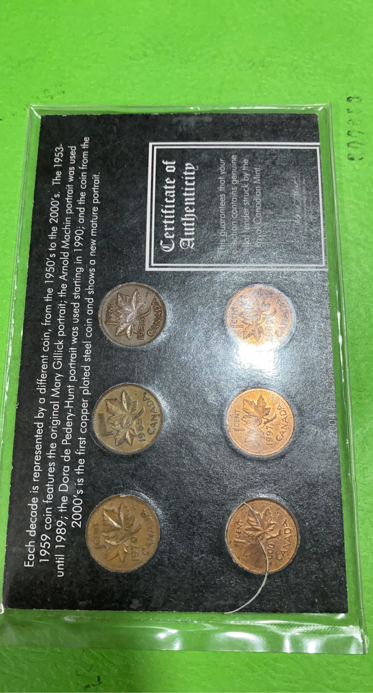 Canadian  cent