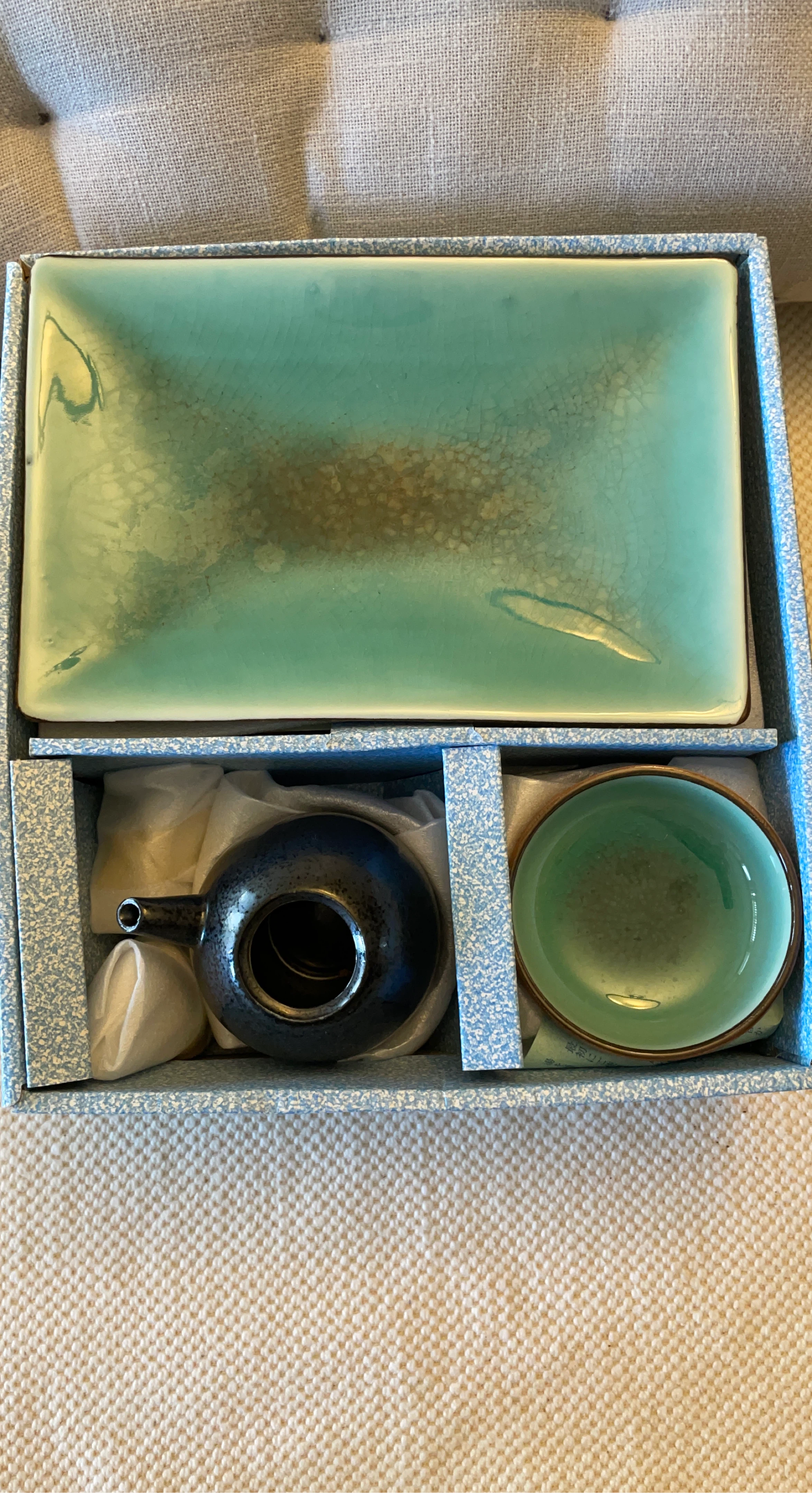 Japanese traditional sashimi or sushi set