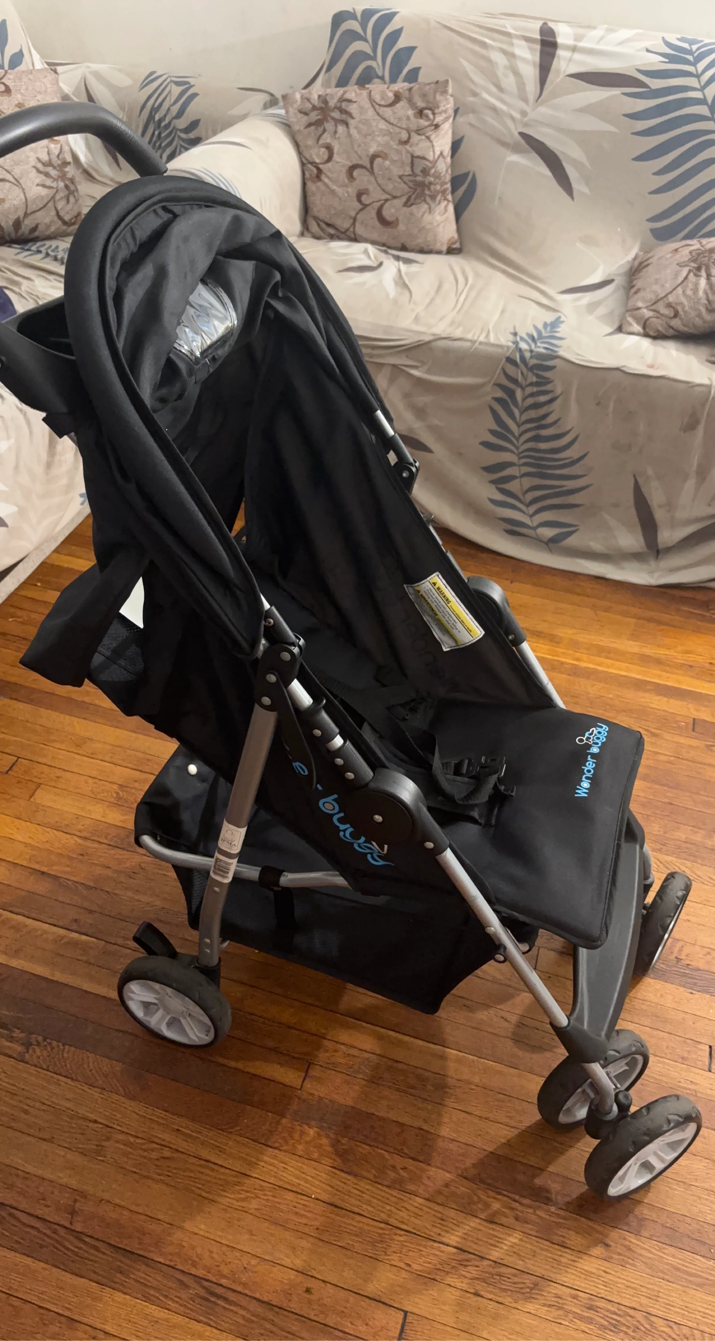 Wonder Buggy Stroller - Black