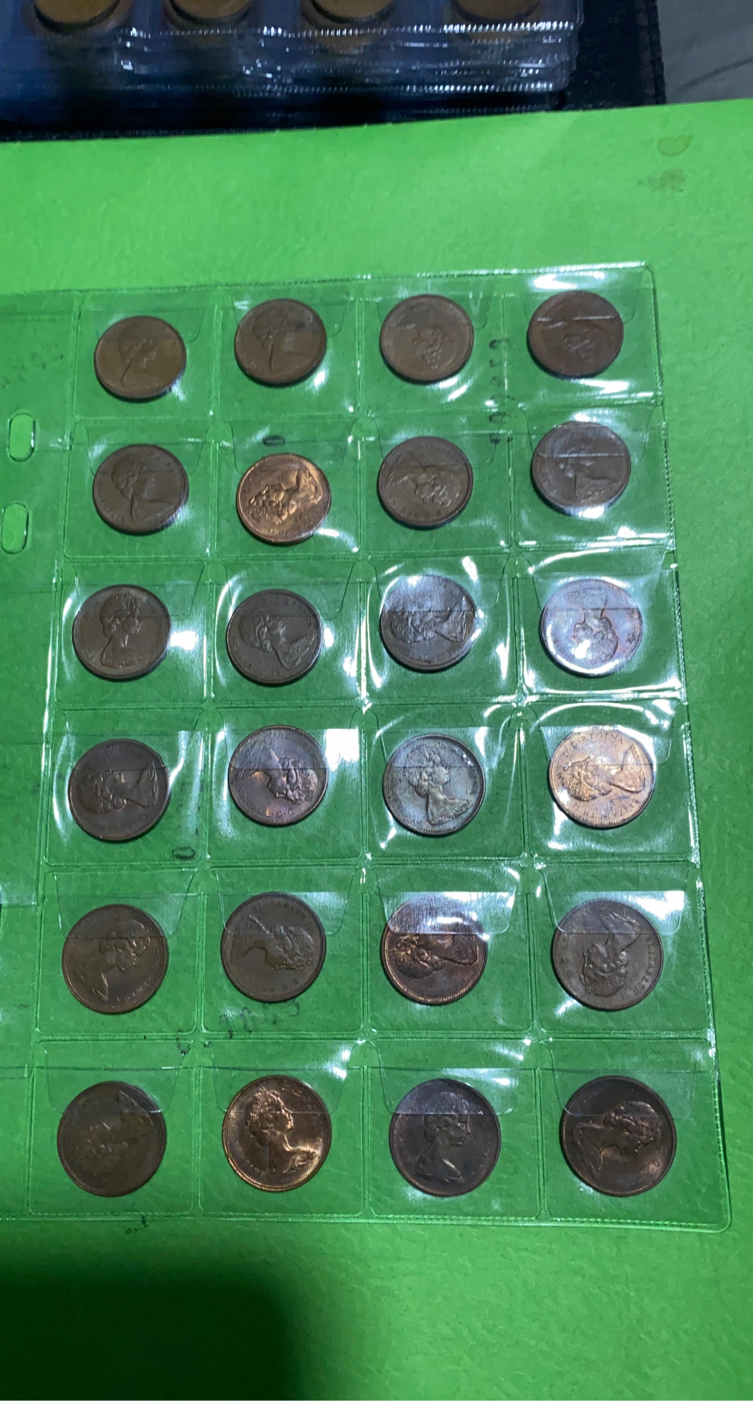 Canadian Pennies Collection