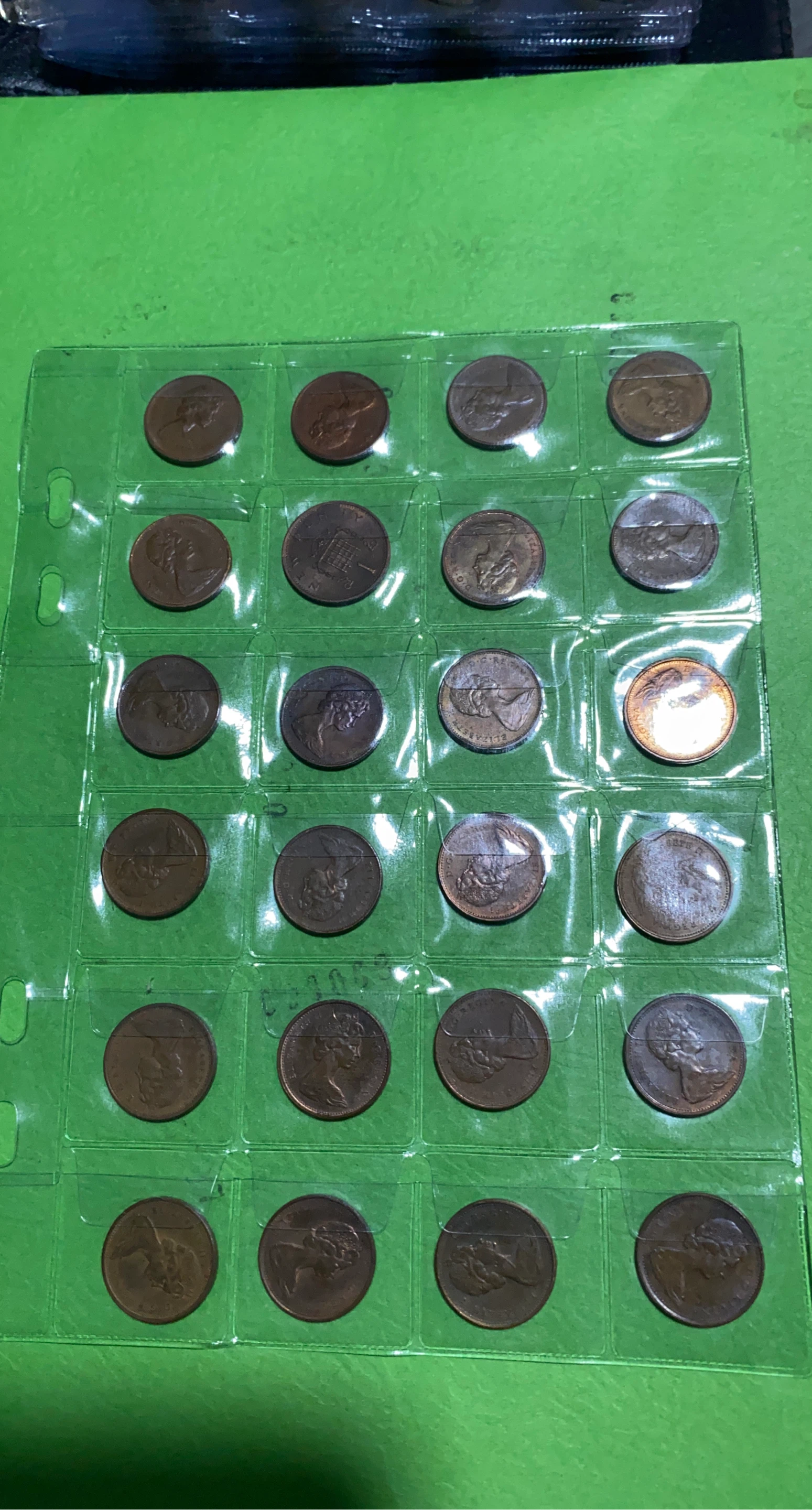 Vintage Collection of Canadian Pennies