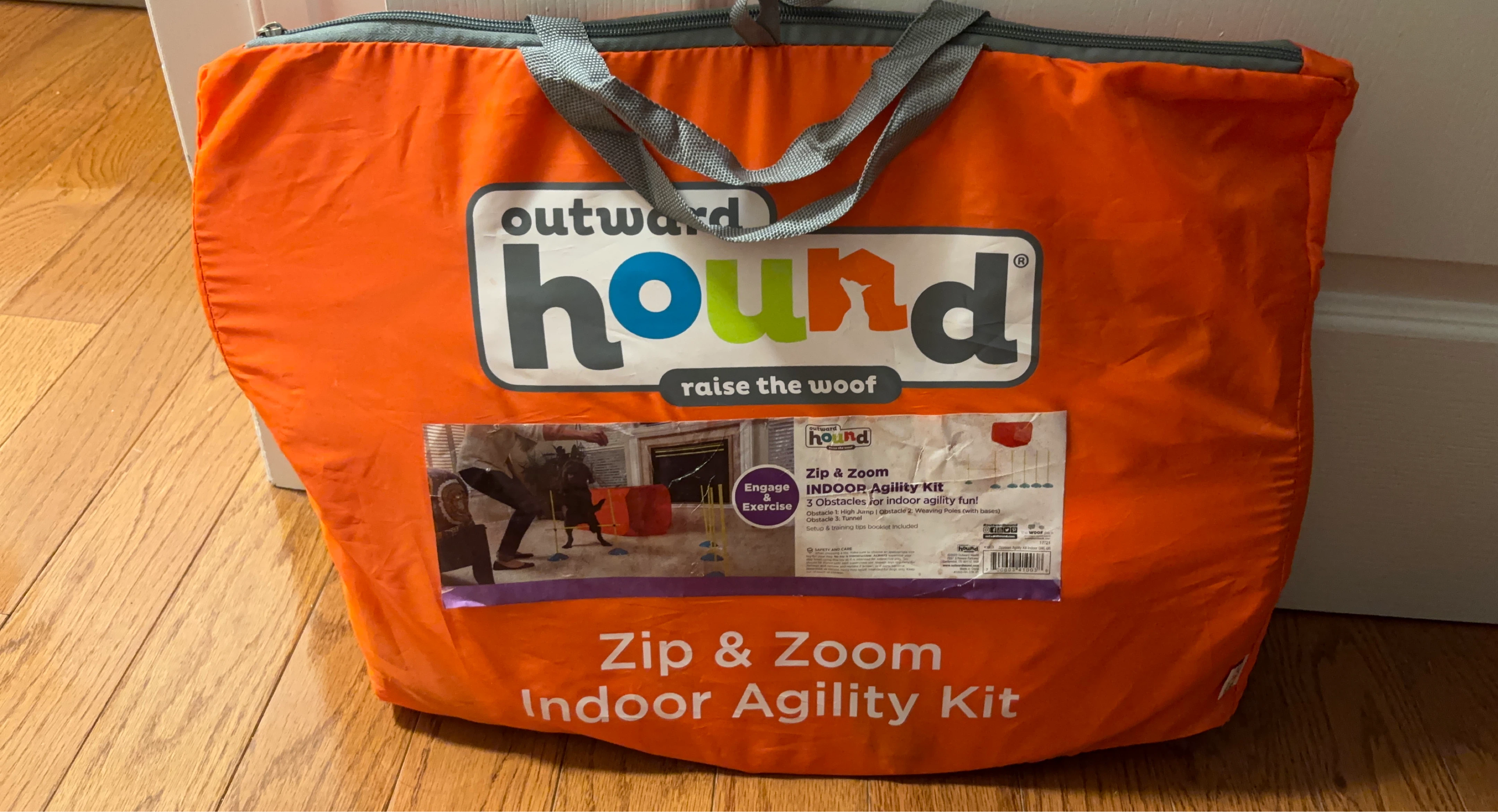 Outward Hound Zip & Zoom Indoor Agility Kit for Dogs