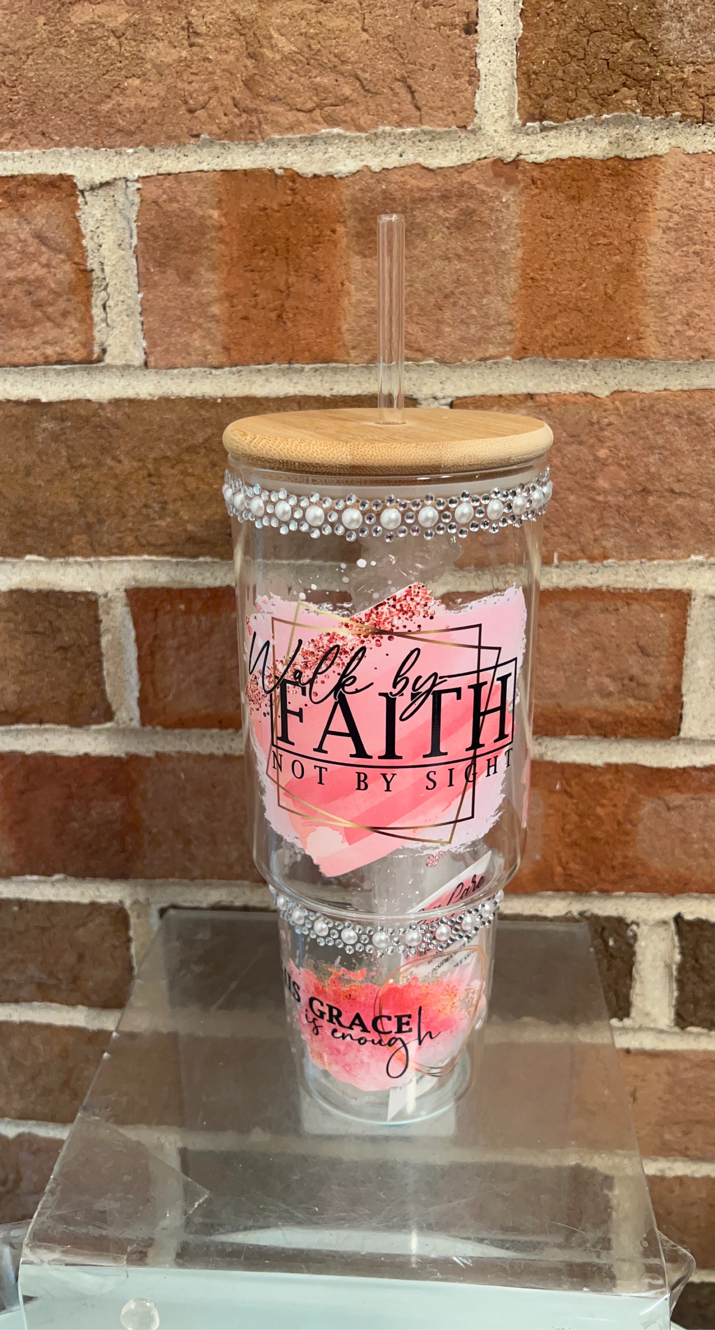 Custom Tumbler with Inspirational Quotes