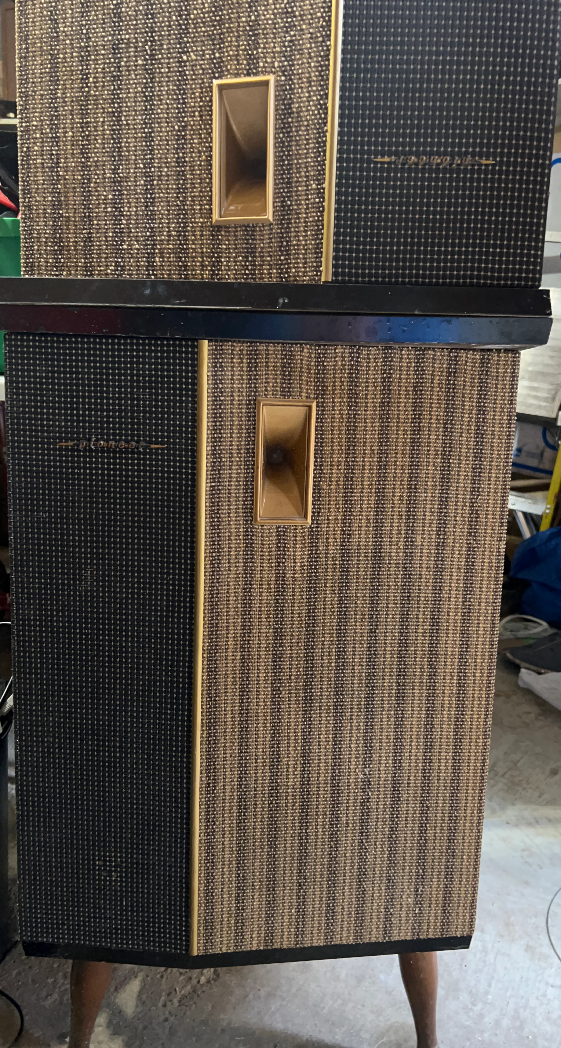 Vintage Pioneer Studio Monitor Speakers 1950s-1960s
