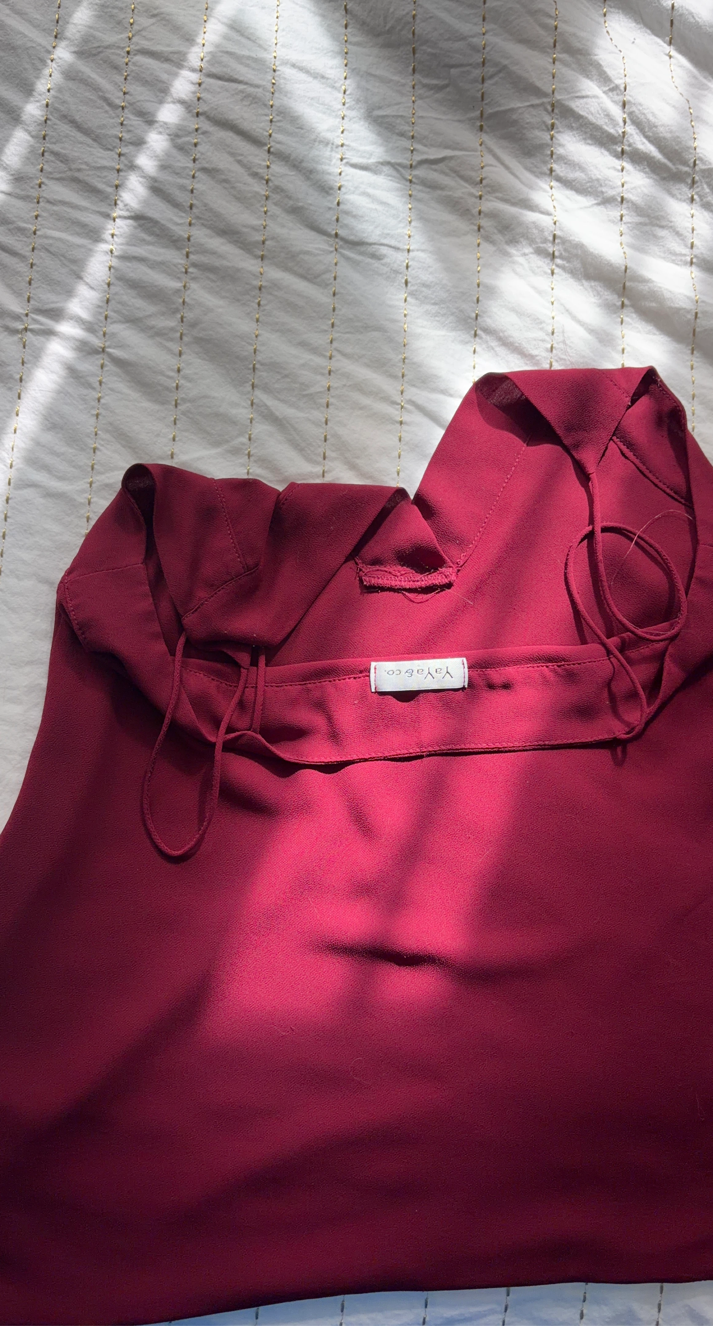YAYABCO Red Blouse