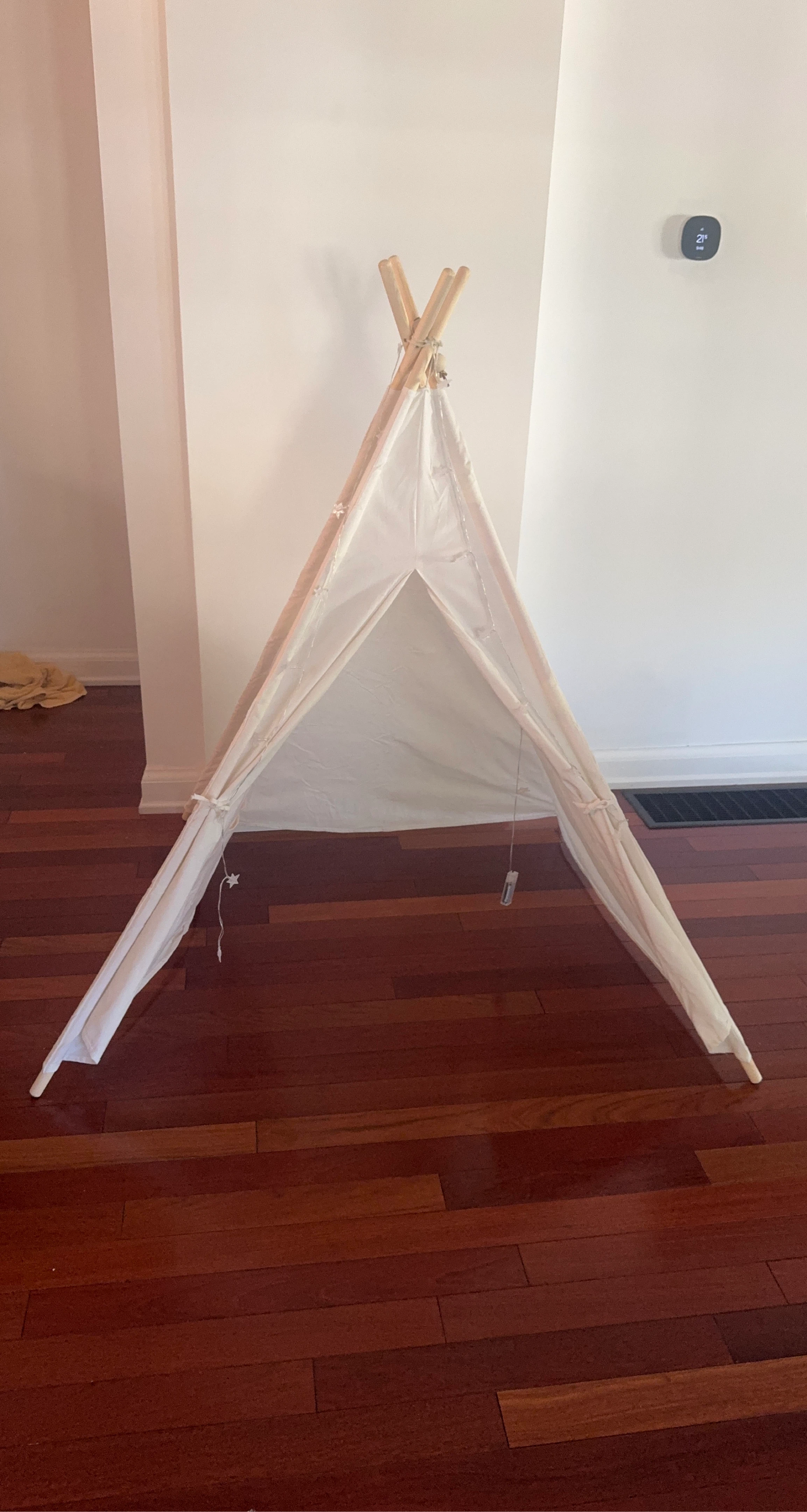 White Cotton Teepee Tent - photo 3