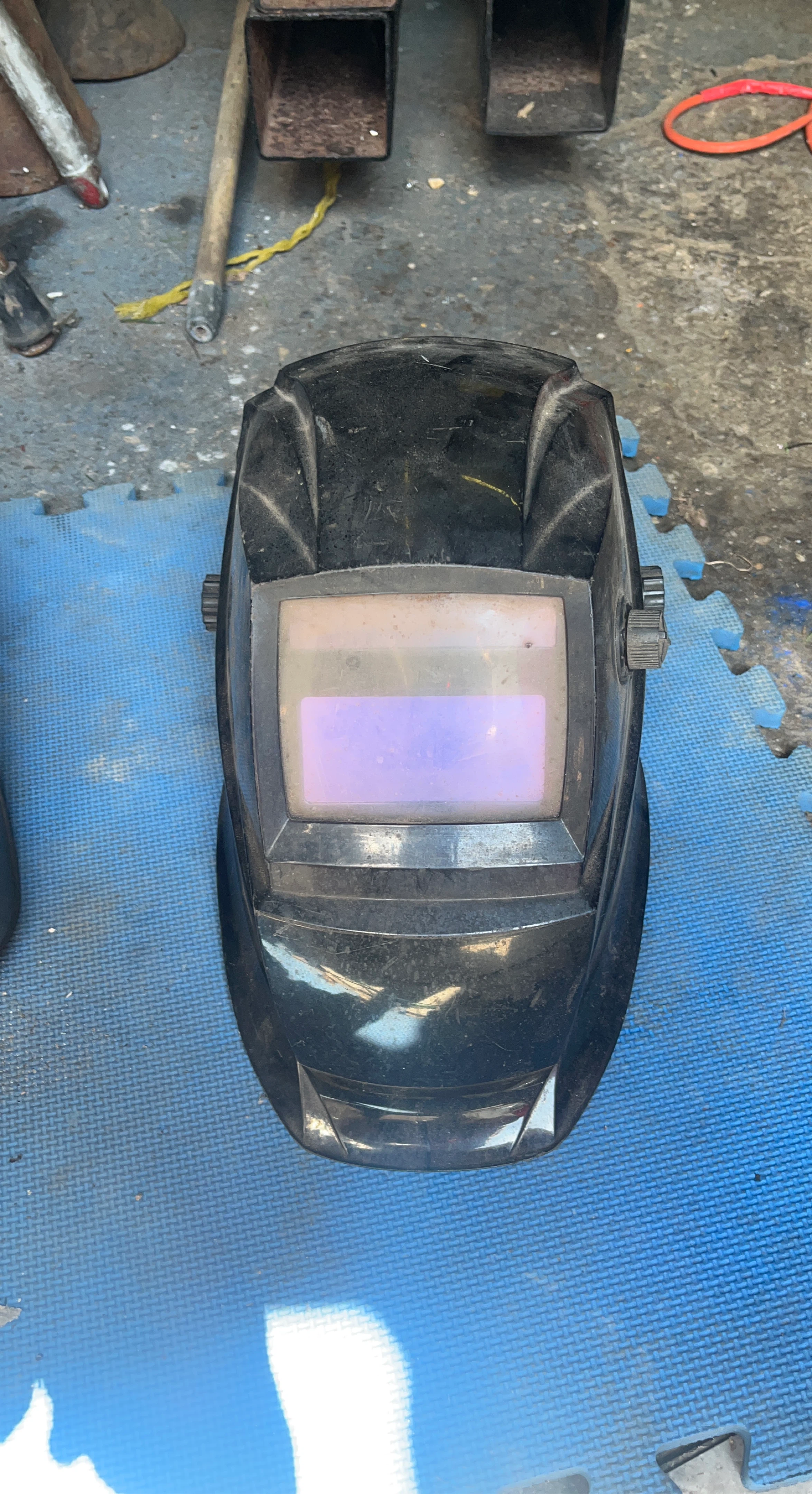Black Auto Darkening Welding Helmet