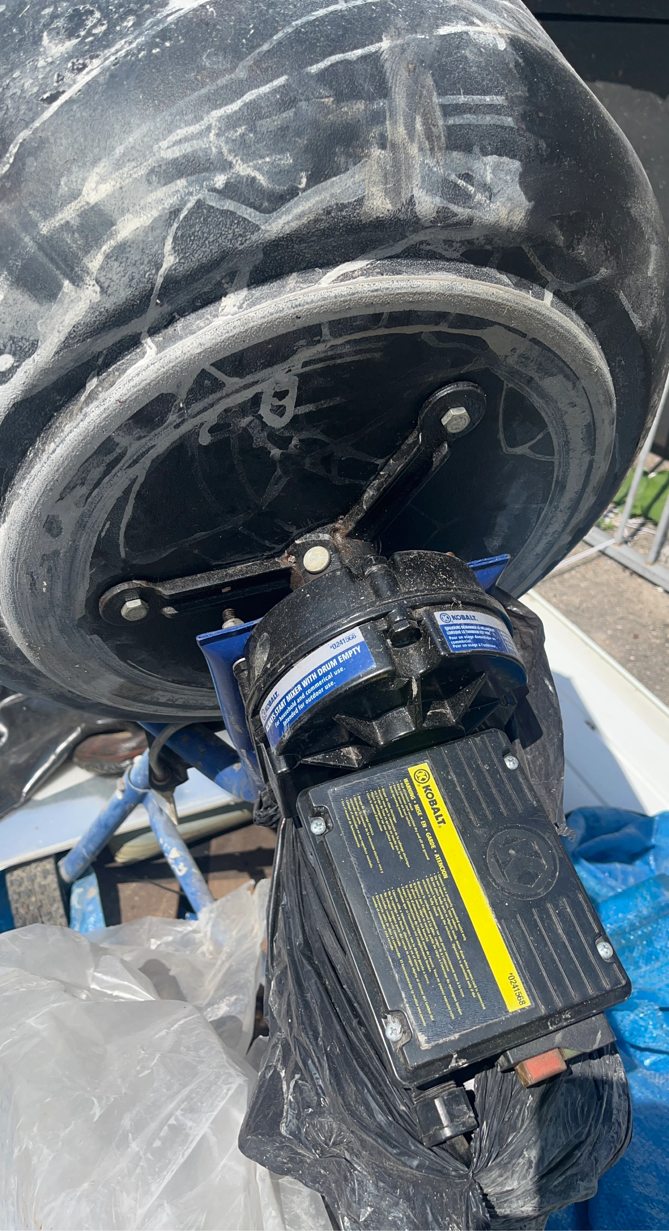 Kobalt Electric Cement Mixer