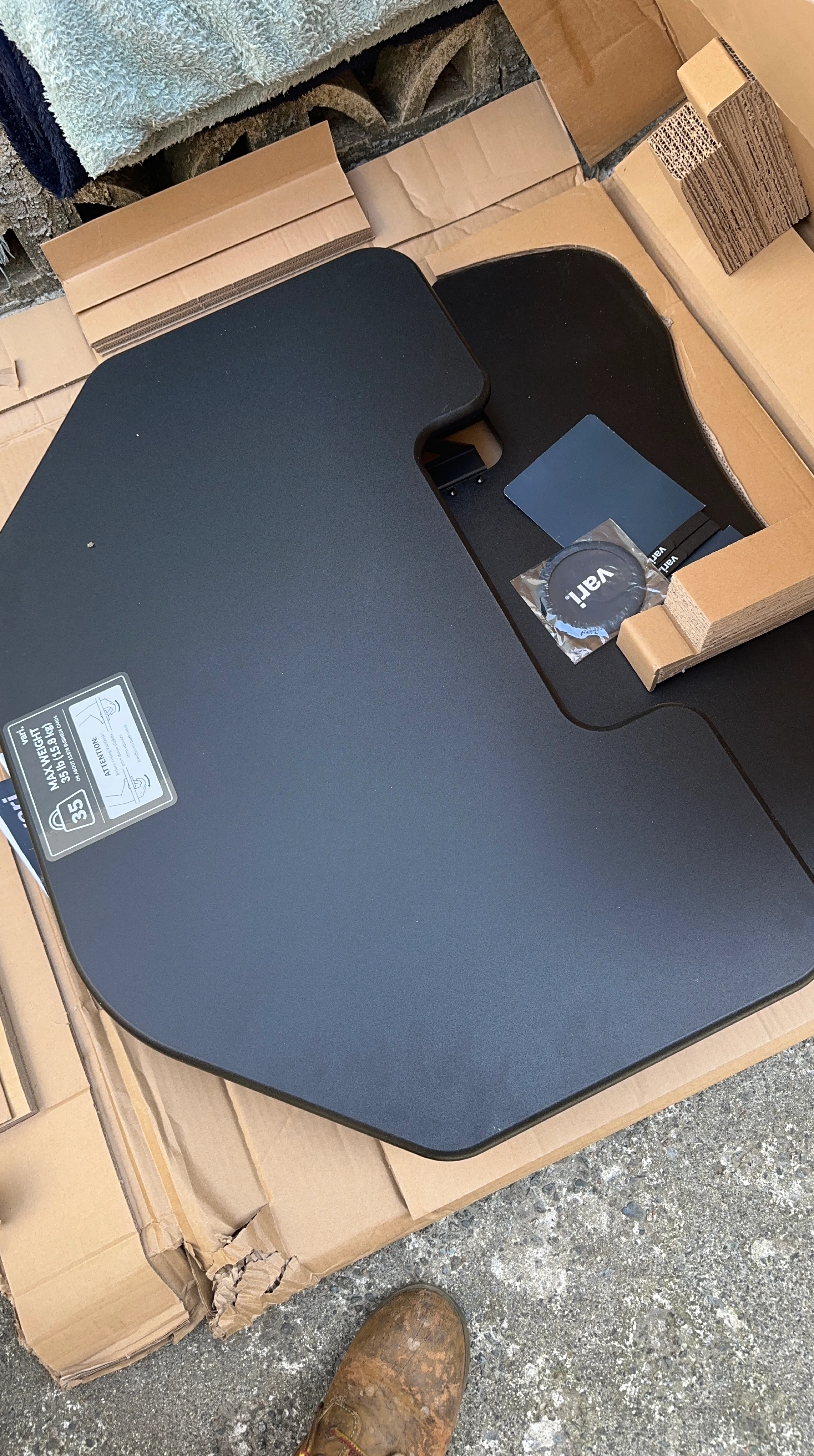 Vari Electric Standing Desk Converter - Black