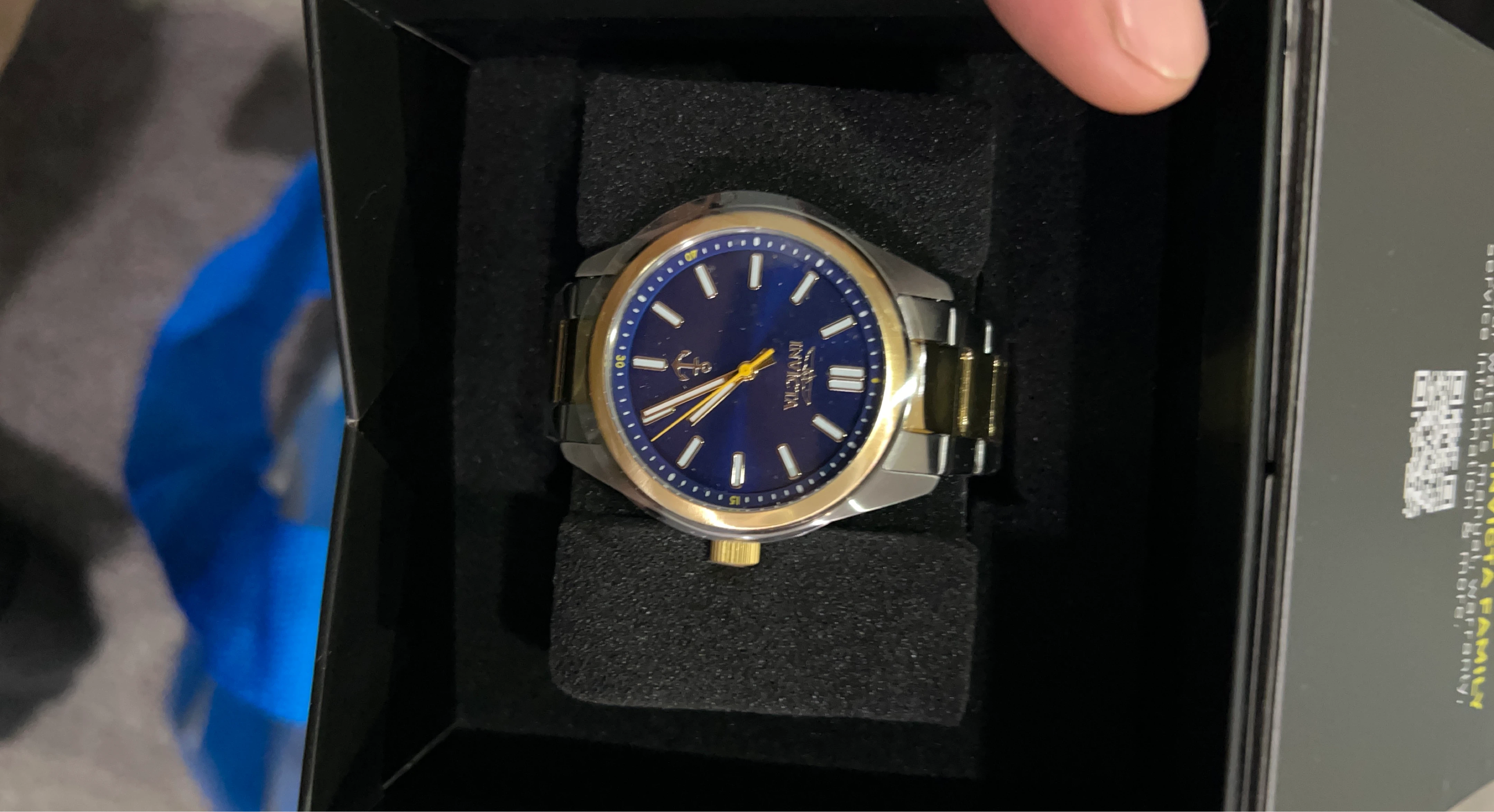 Invicta Watch - Blue Dial