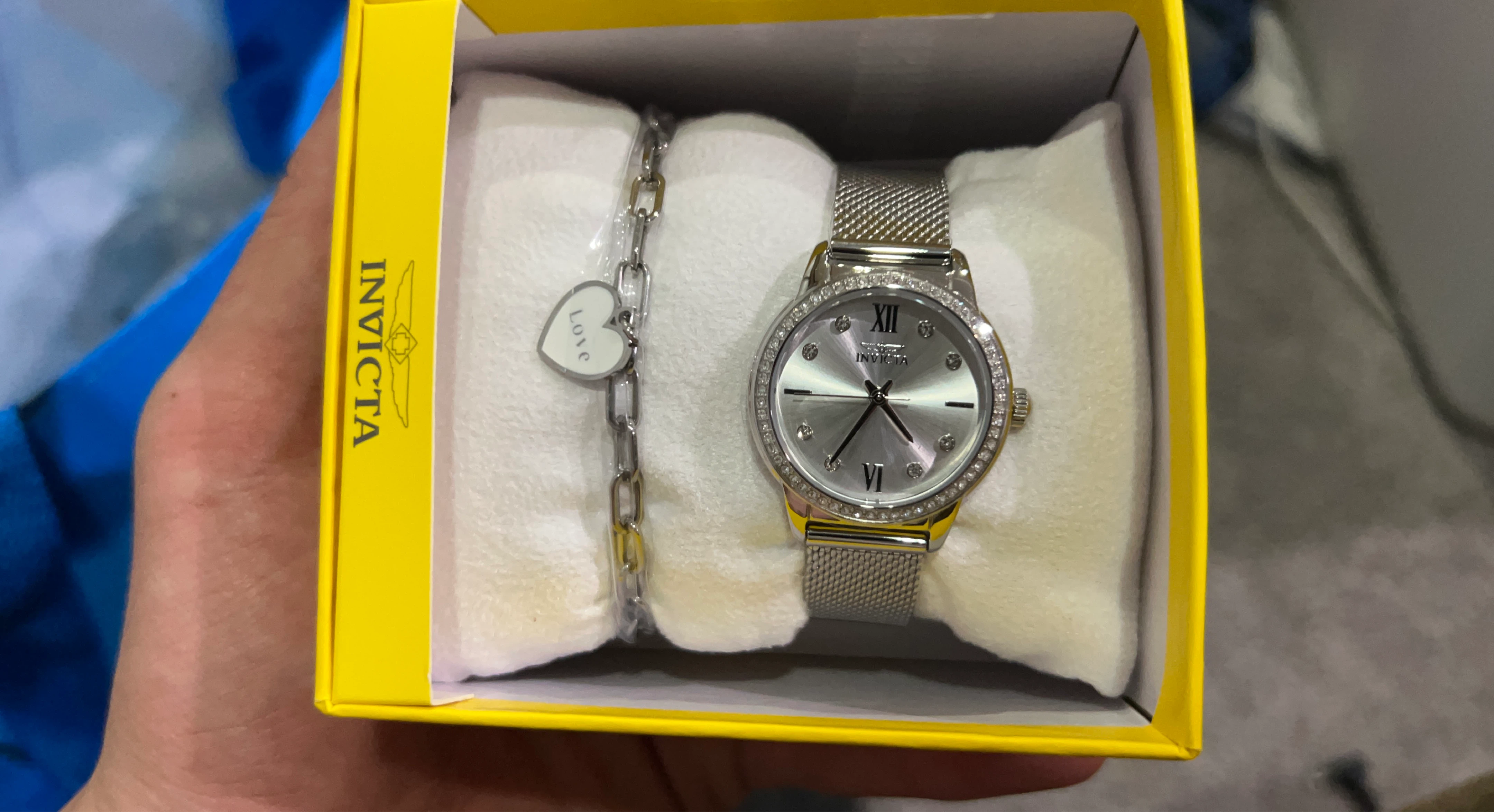 Invicta Watch and Bracelet Set
