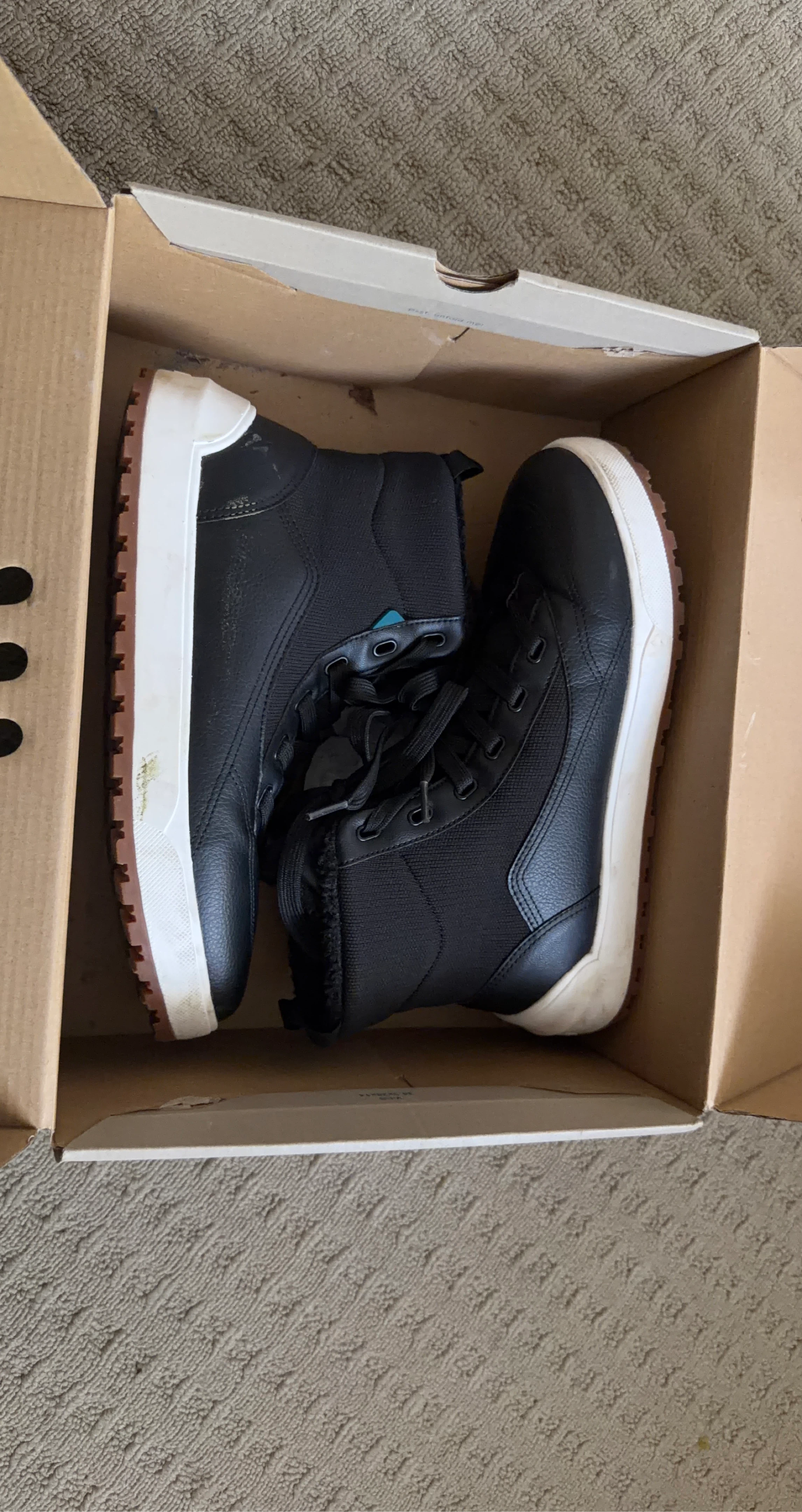 Vessi Alta High Top 2 Boots - Asphalt Black