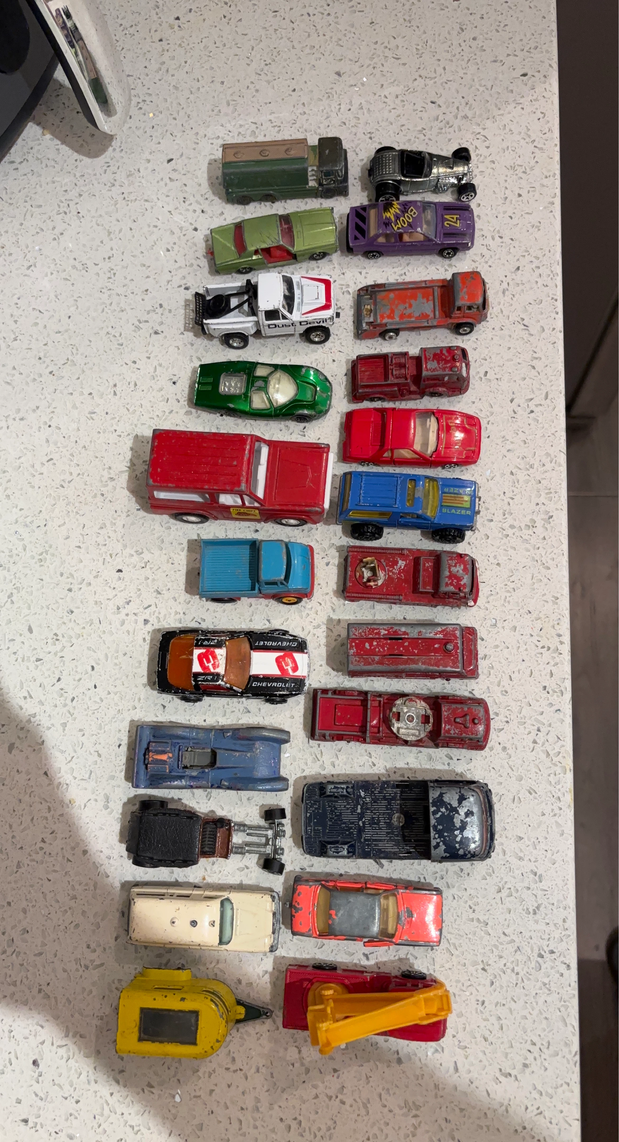 Assorted Diecast Toy Cars