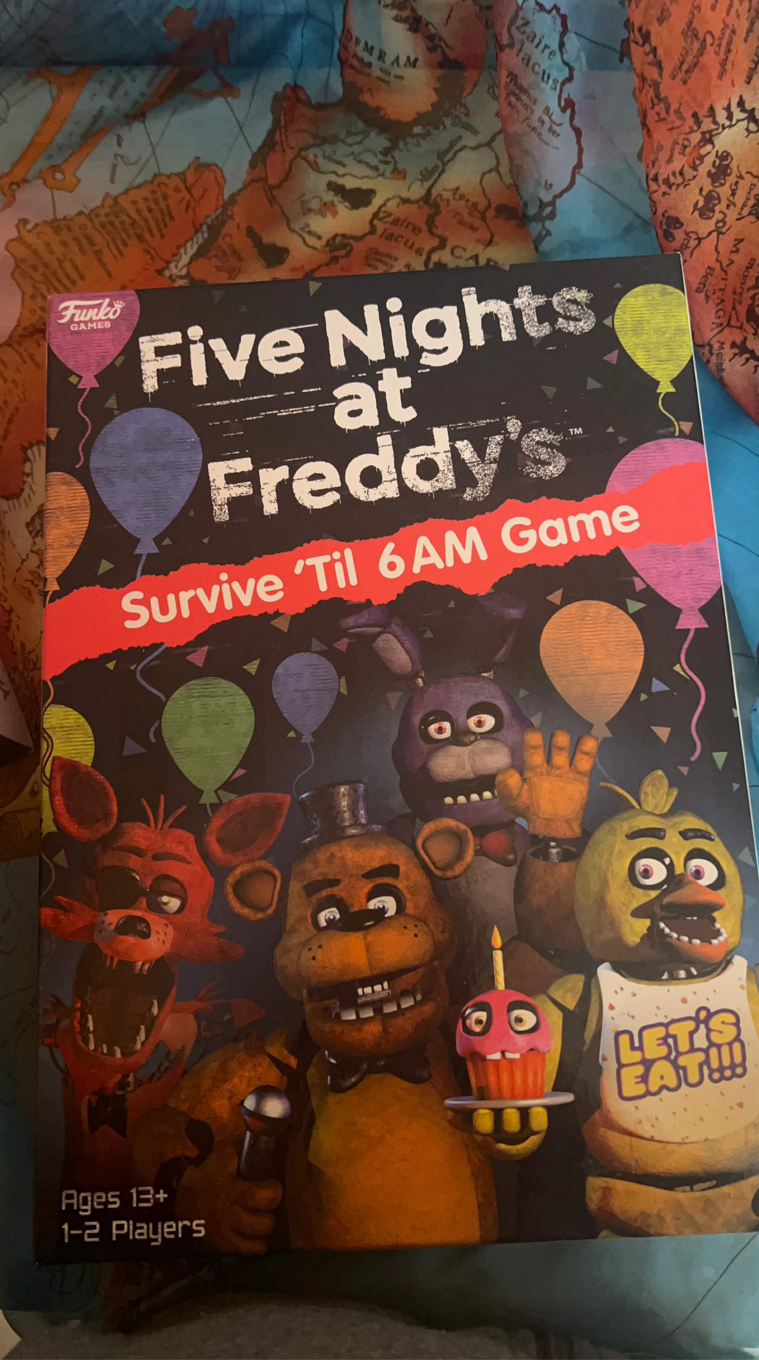 Five Nights at Freddy's Survive 'Til 6 AM Game by Funko Games