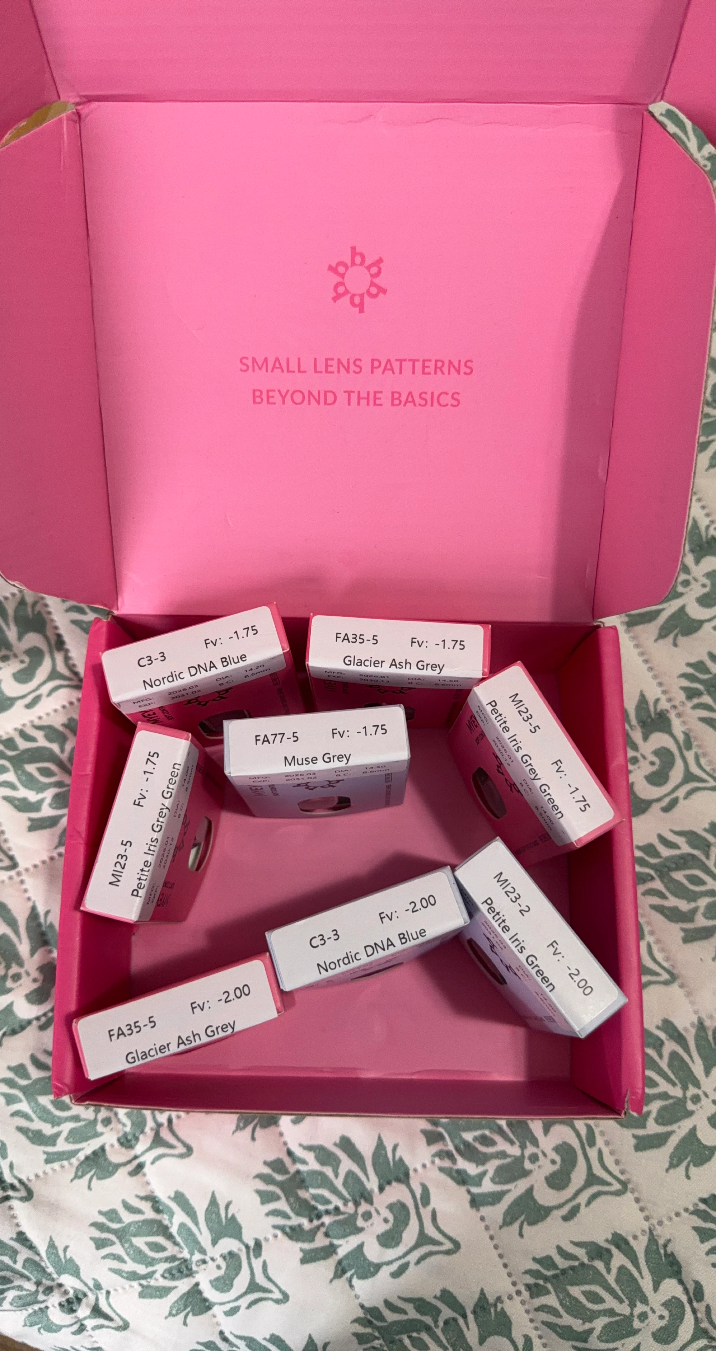 Color Contact Lenses - Assorted Powers and Colors