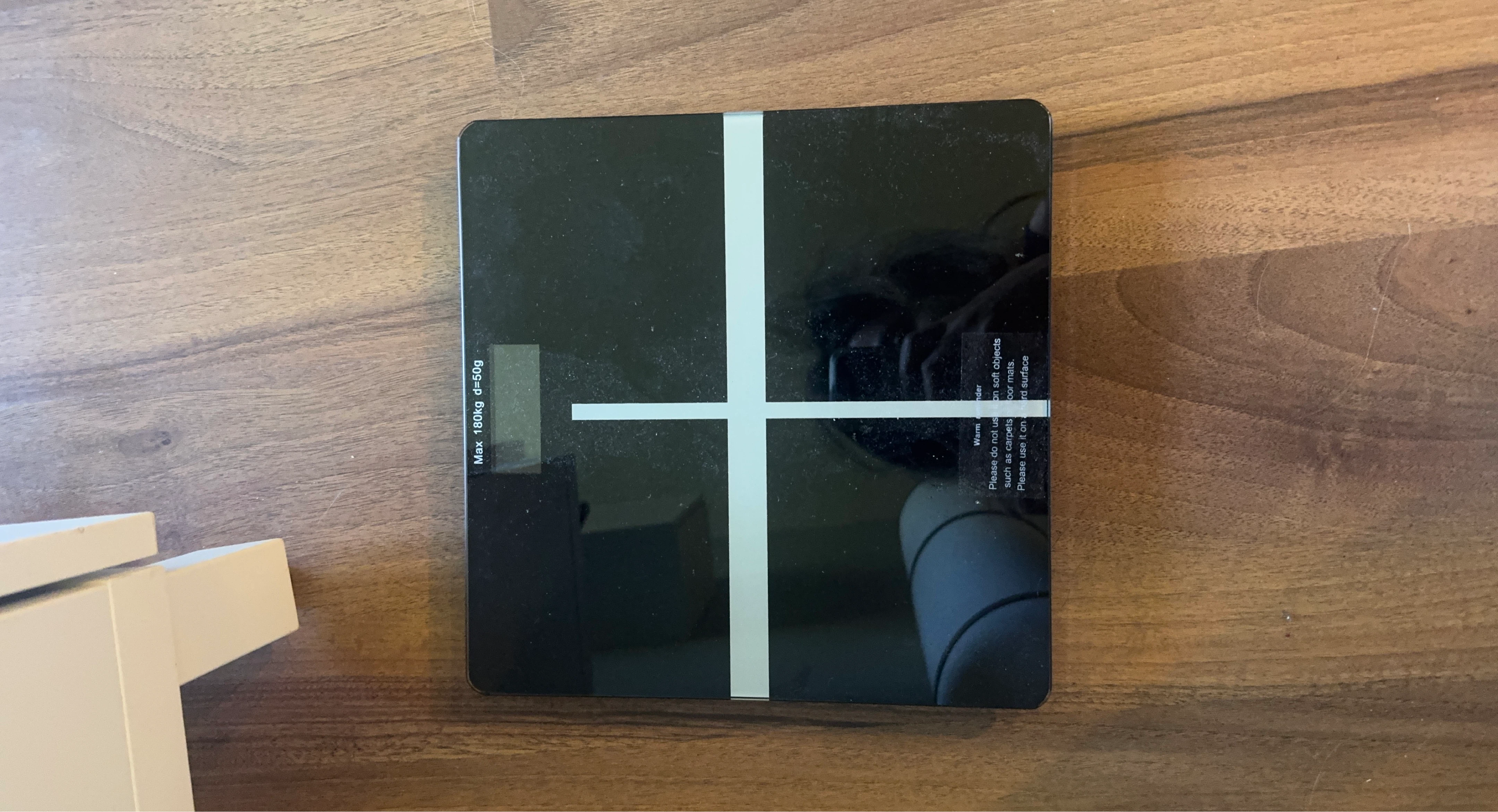 Black Digital Bathroom Scale