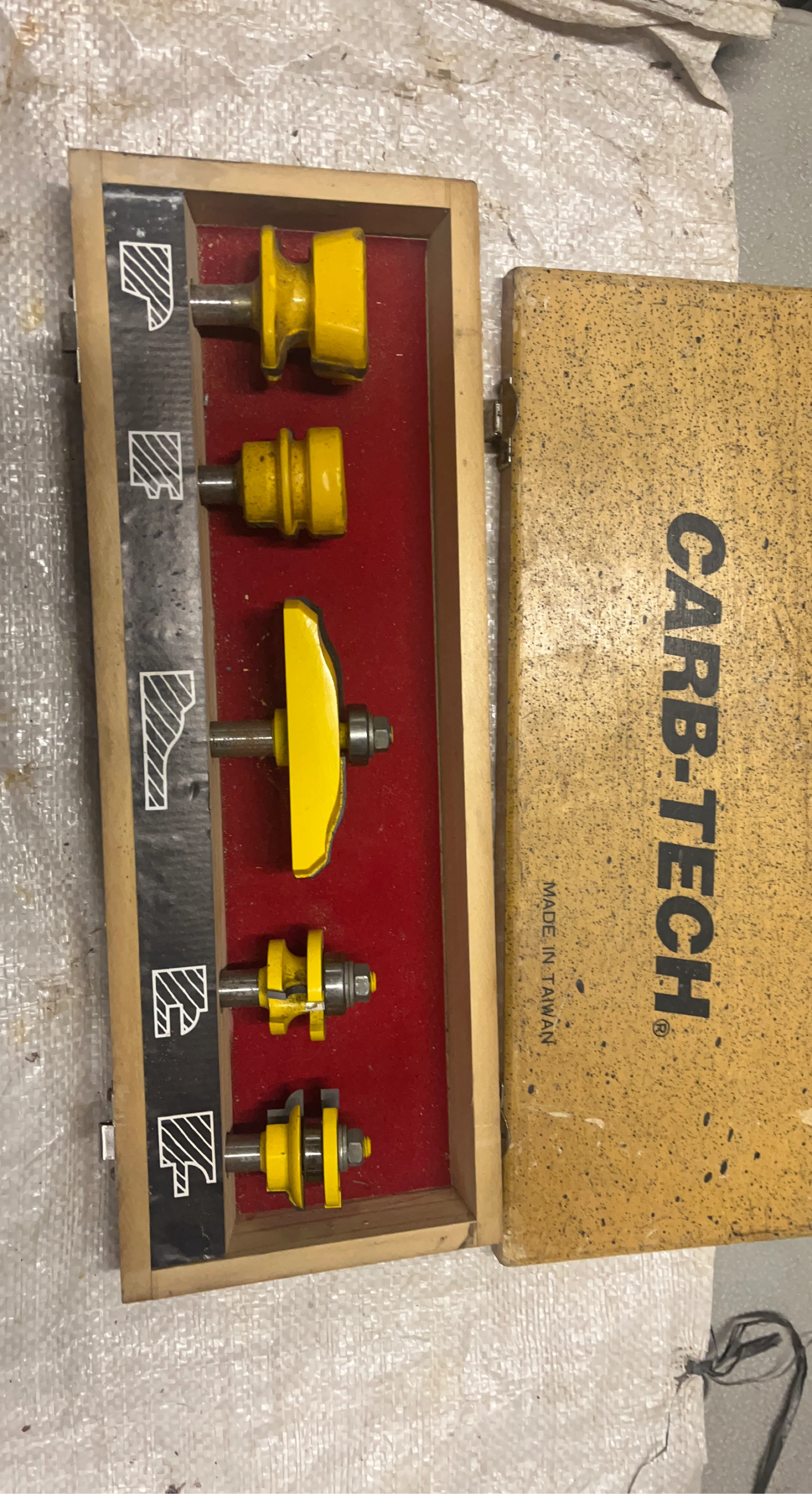 Carb-Tech Router Bits Set