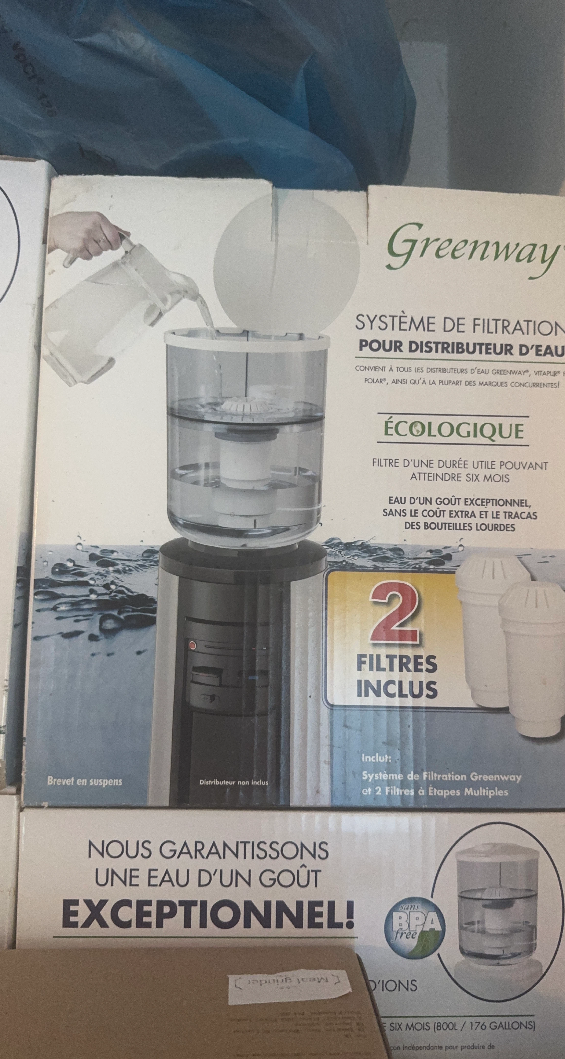 Greenway Water Filtration System with 2 Filters