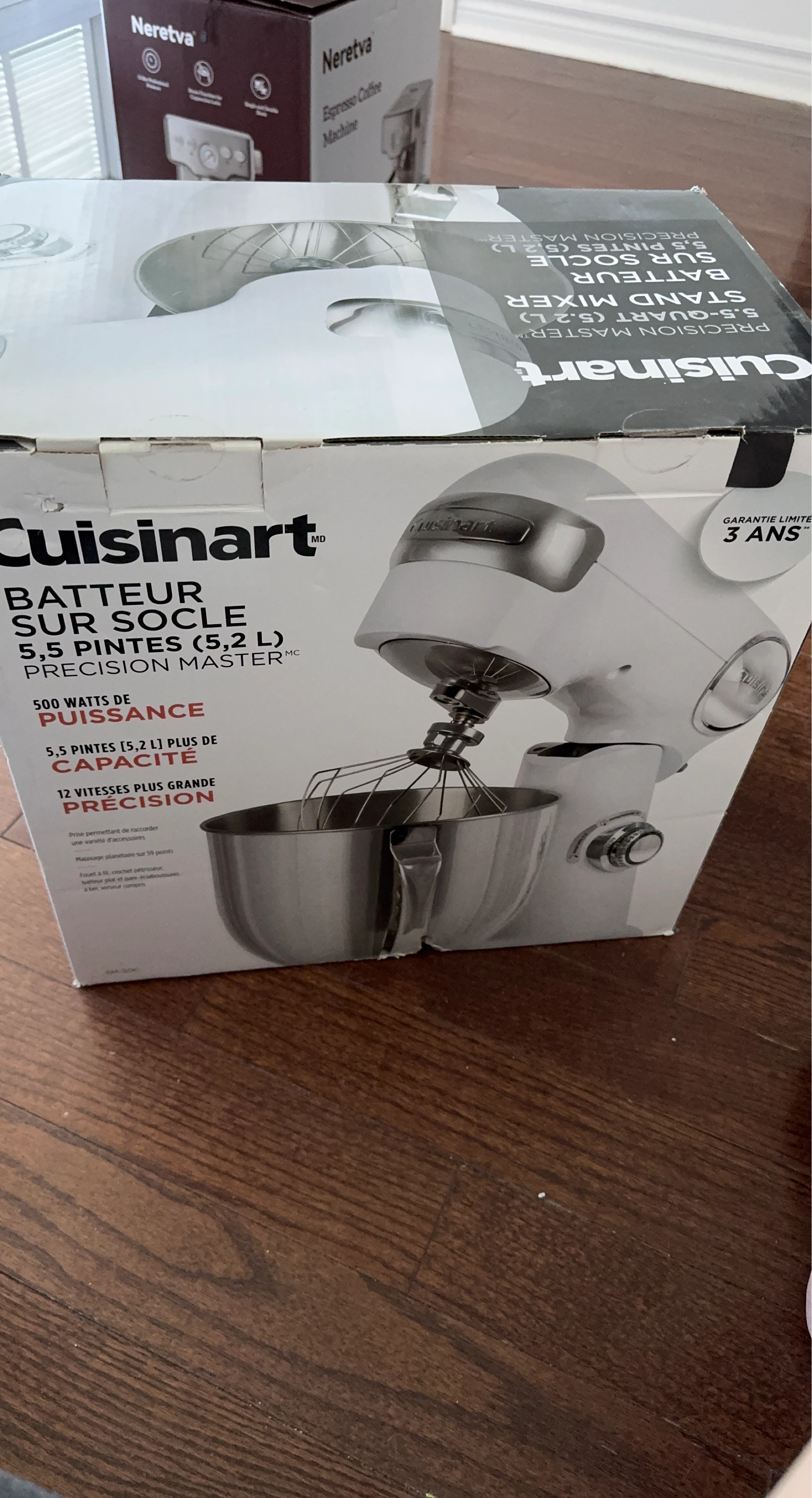 Cuisinart Precision Master Stand Mixer 5.5 Qt White