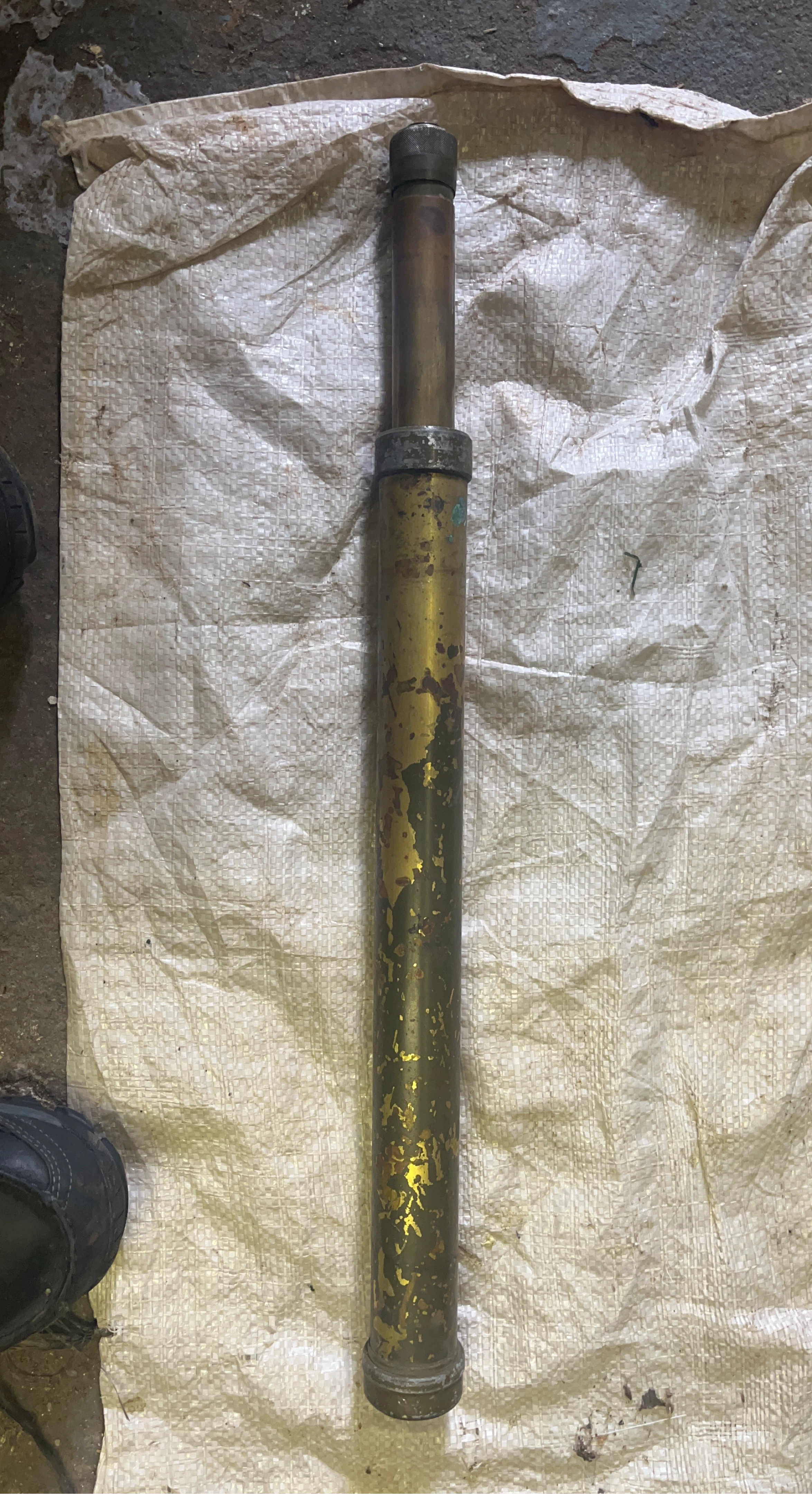 Antique Brass Caliper Tool