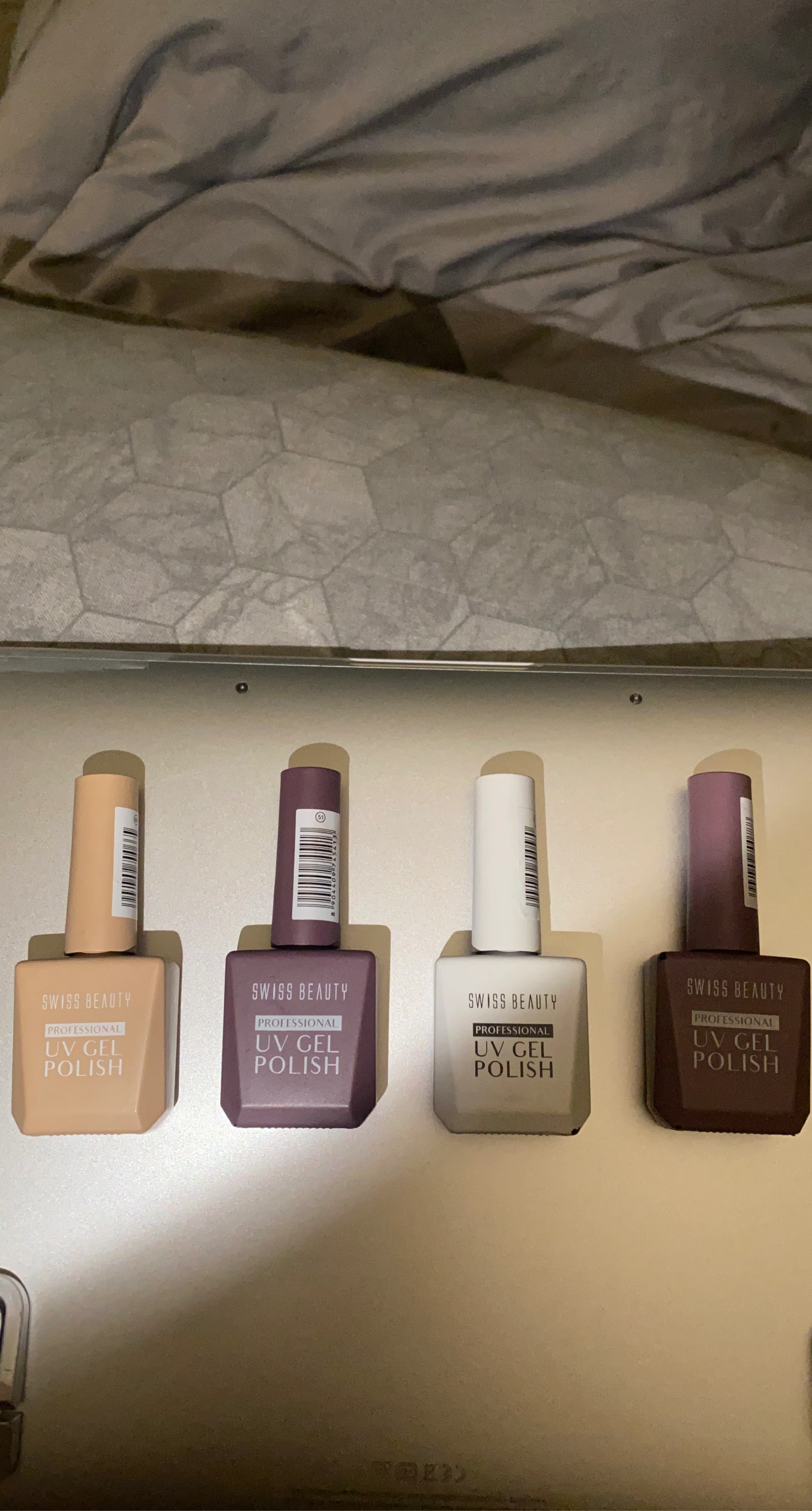 Swiss Beauty Professional UV Gel Polish Set (4 colours)