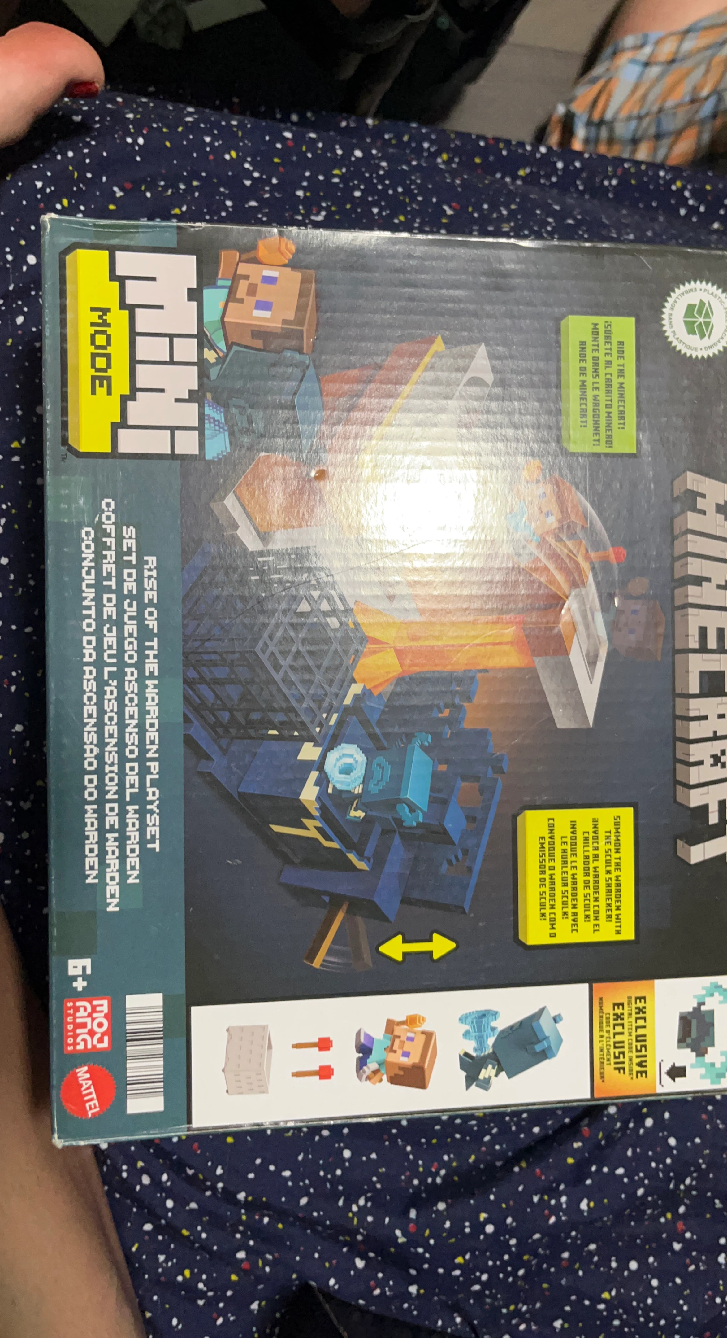 Minecraft Rise of The Warden Playset