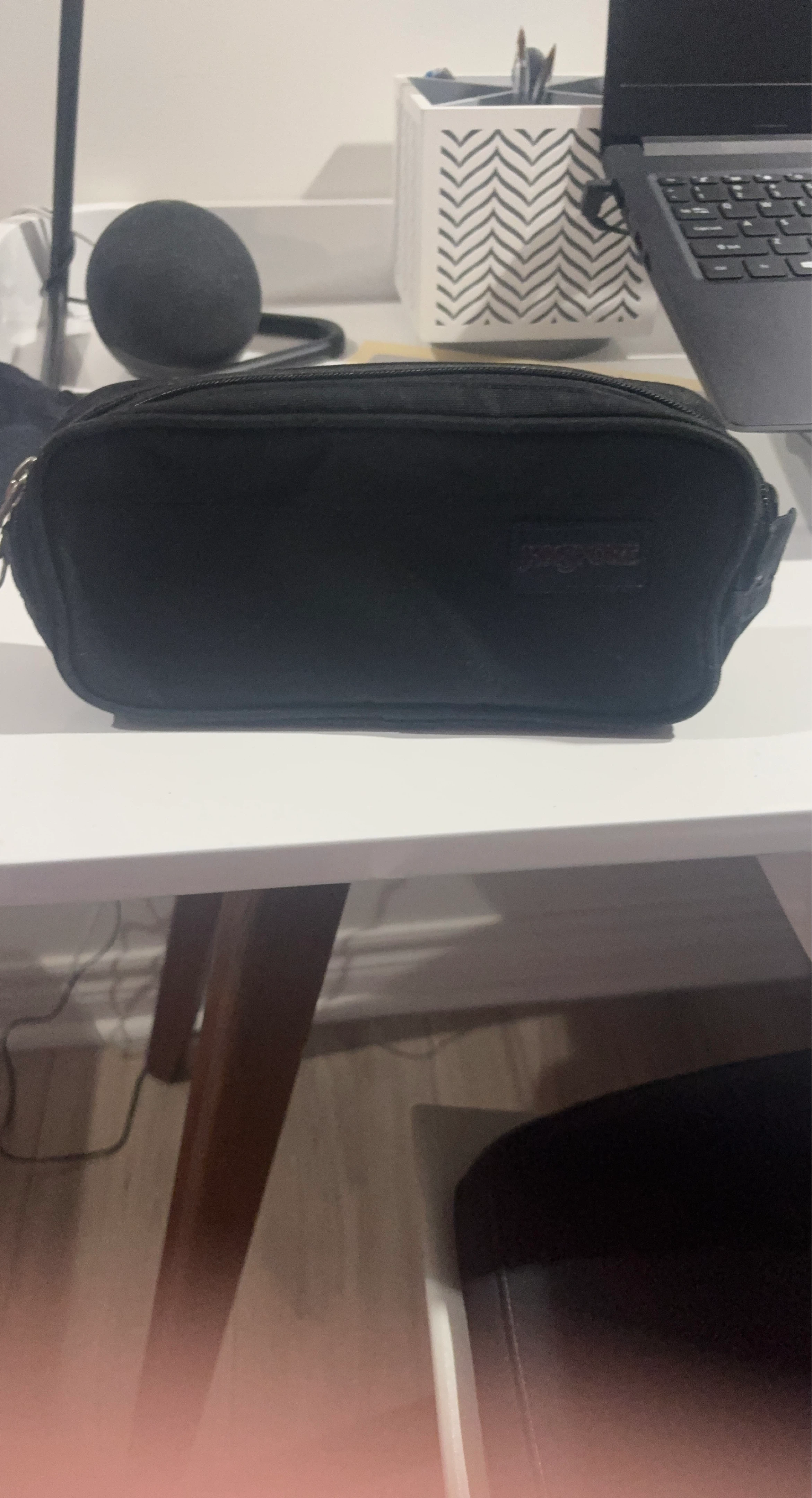 Jansport Black Pencil Case / Pouch