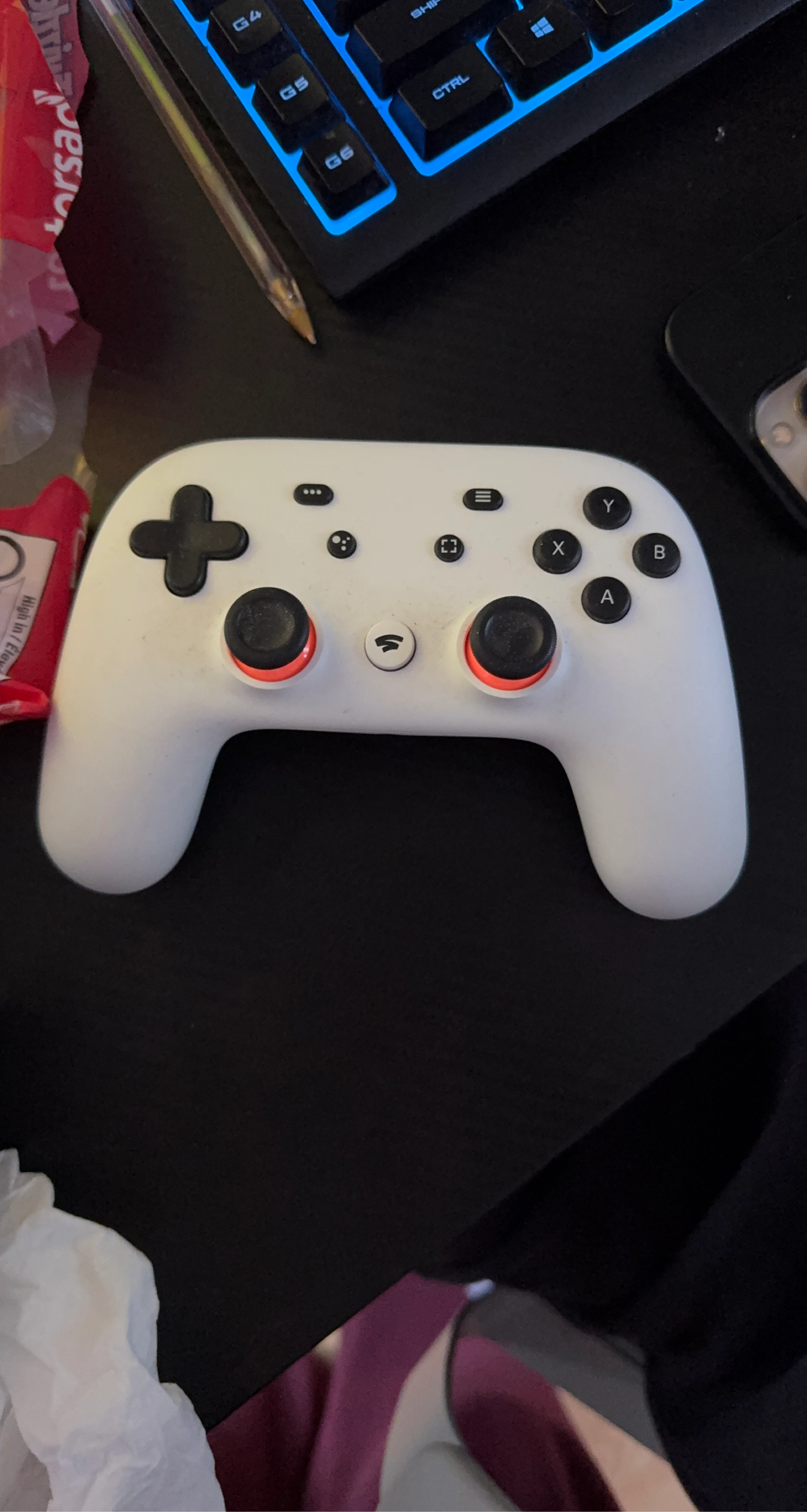 Google Stadia Controller - White