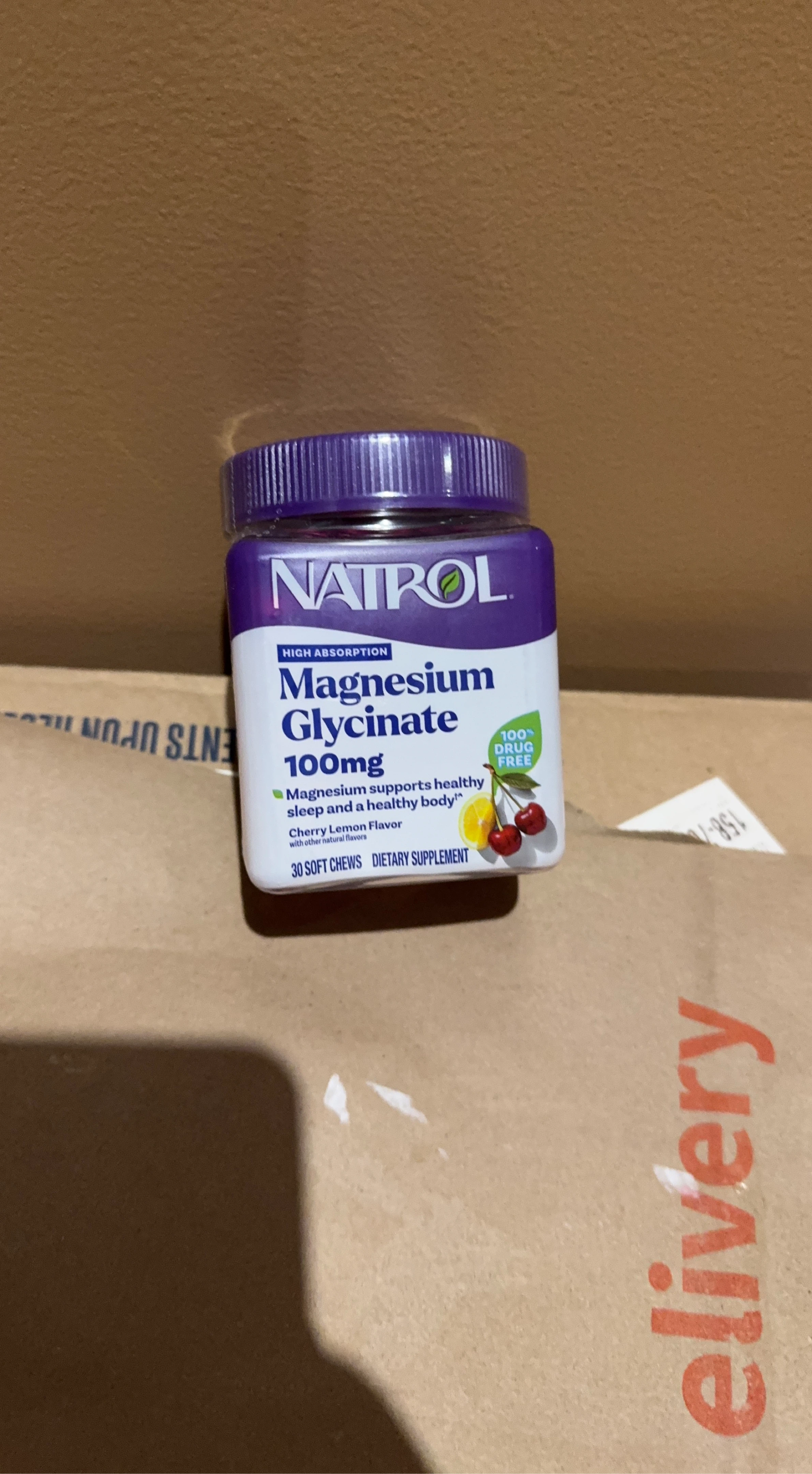 Natrol Magnesium Glycinate 100mg Soft Chews