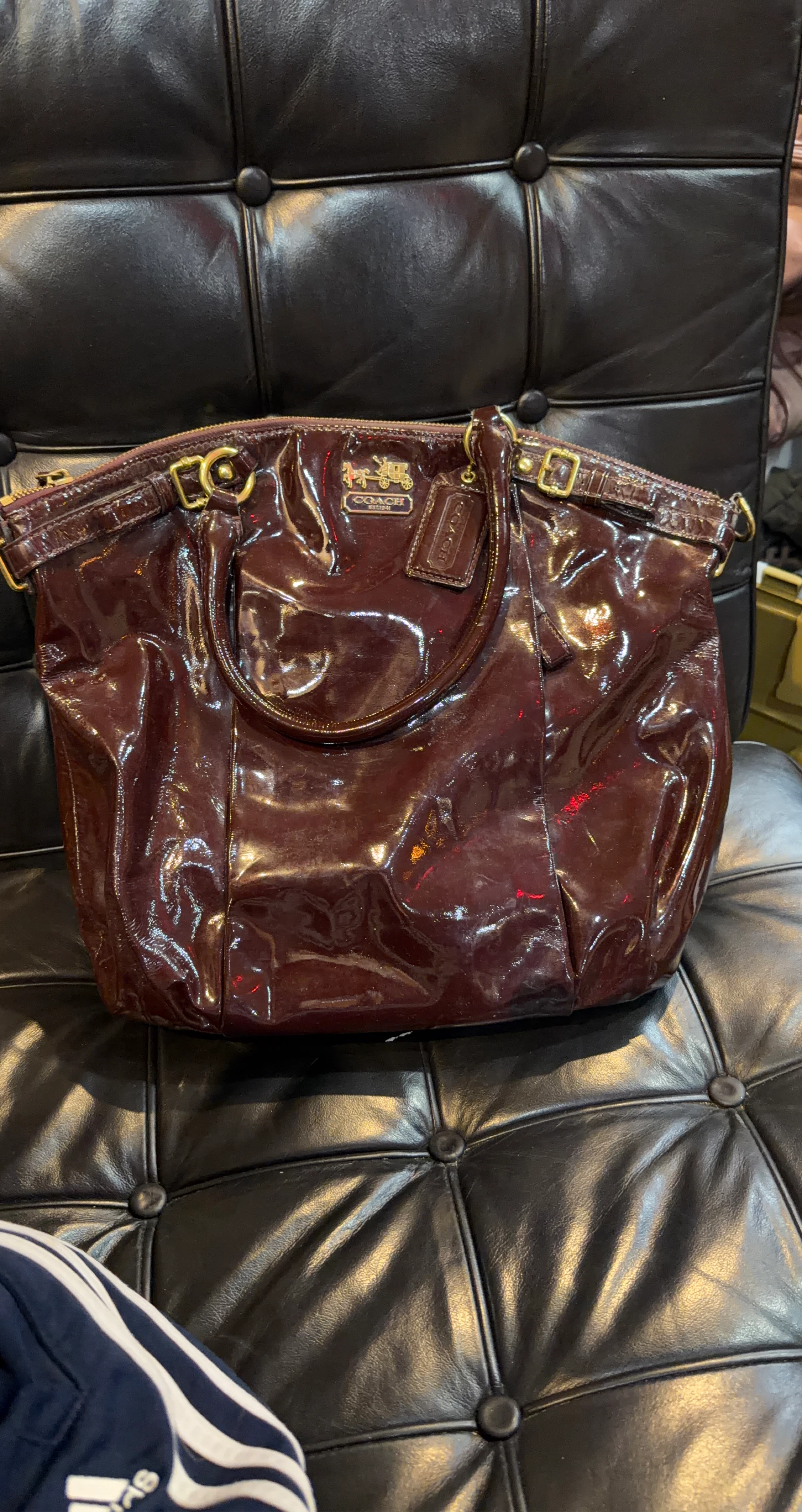Coach Leather Handbag
