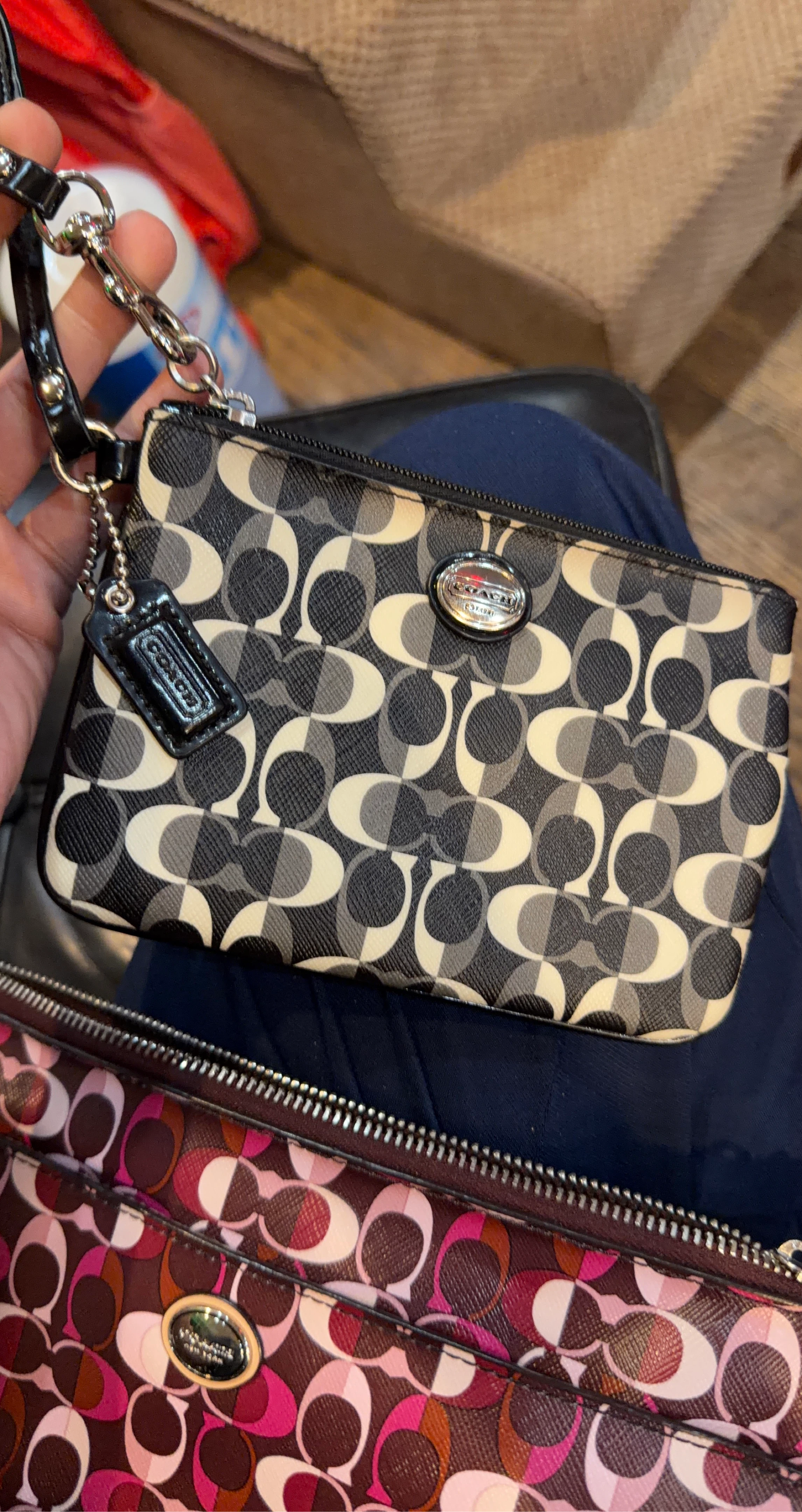 Coach Wristlet Pouch