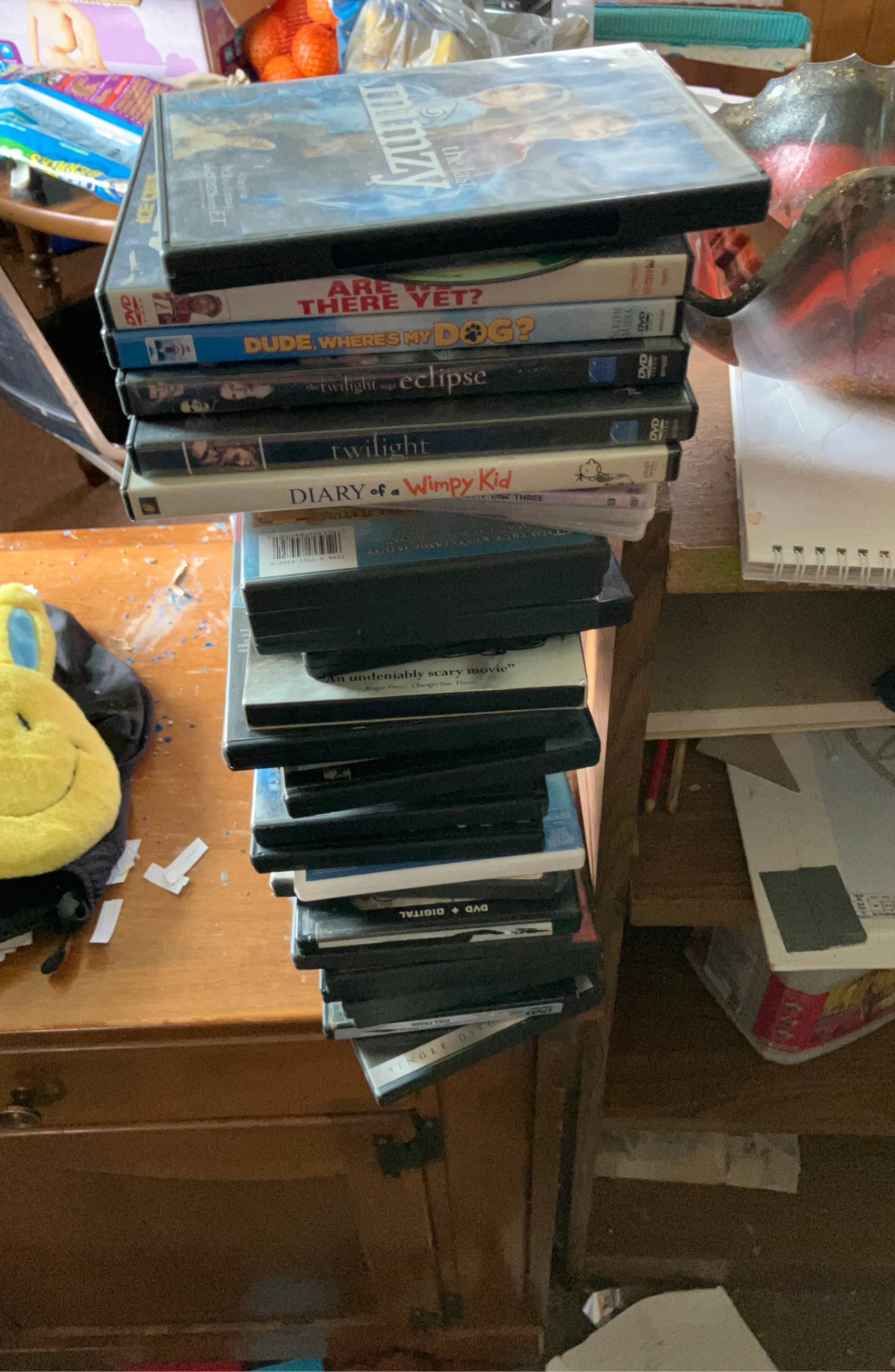 Collection of 12 DVDs