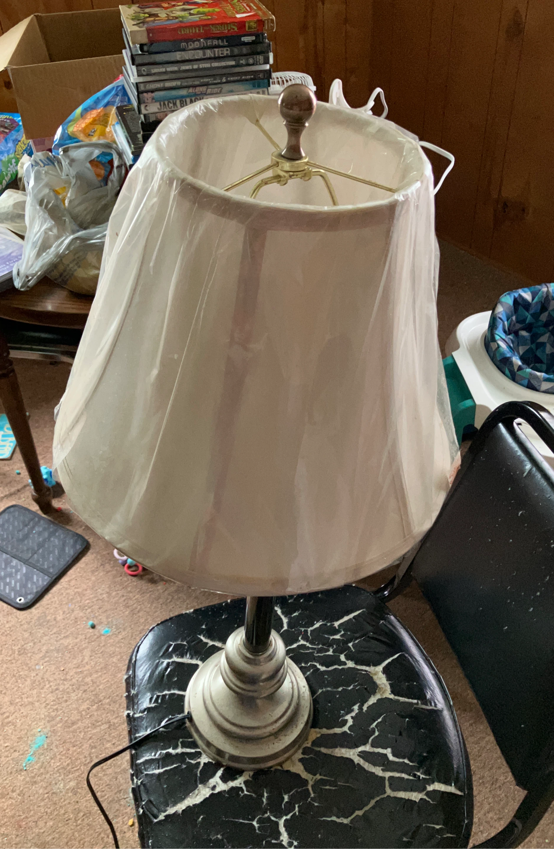 Cream Lampshade Table Lamp