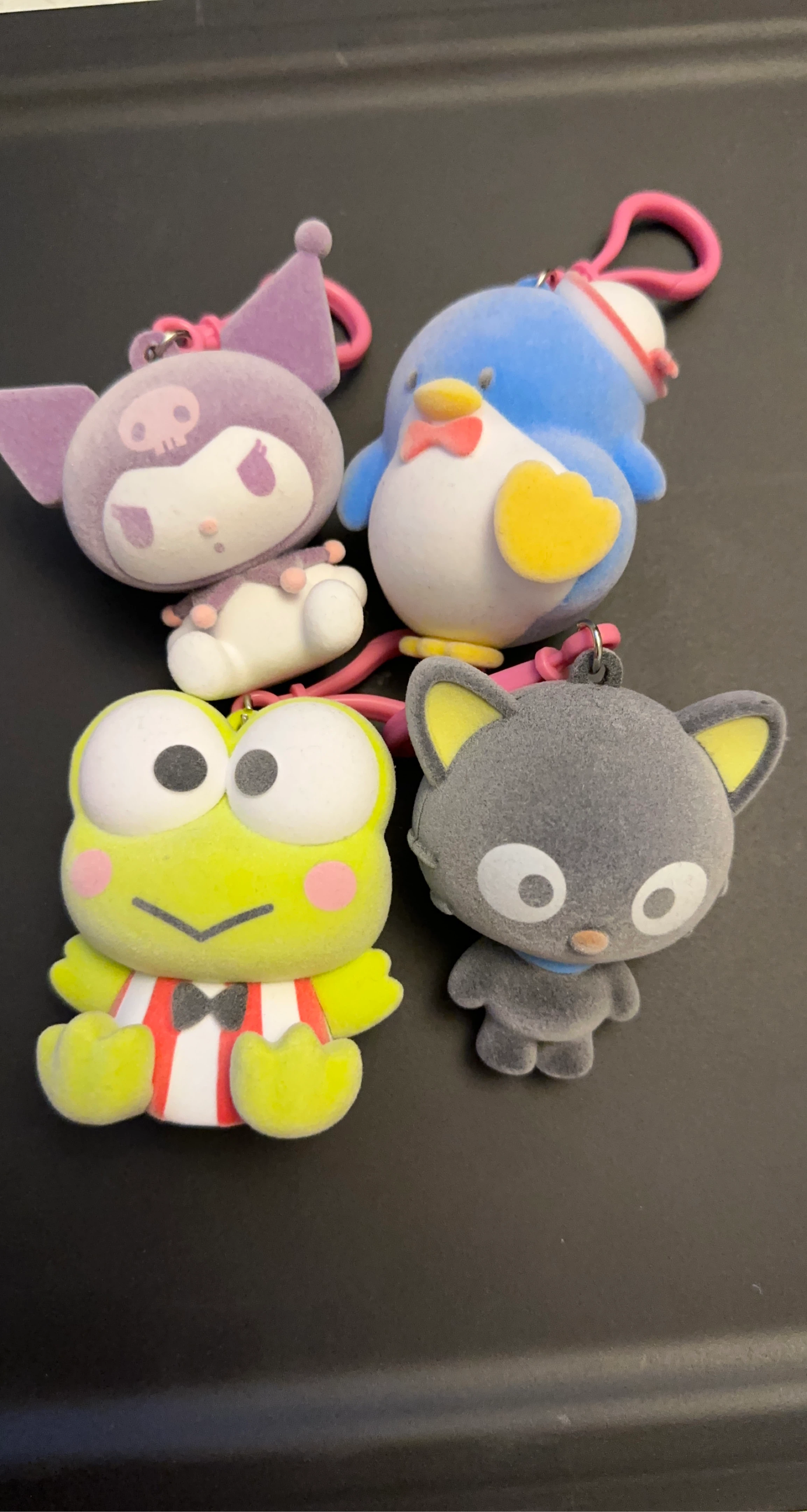 Sanrio Fluffy Keychains