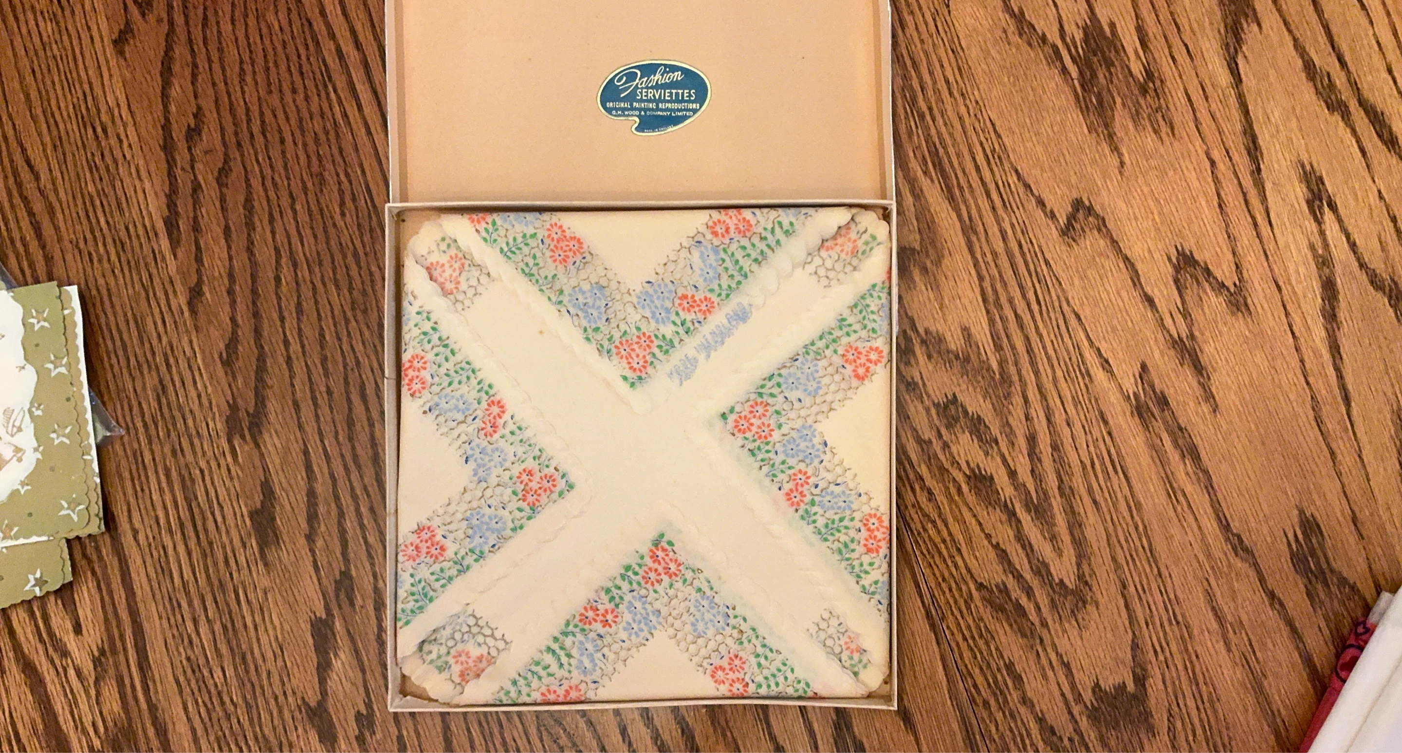 Fashion Serviettes by G.H. Wood & Company Limited