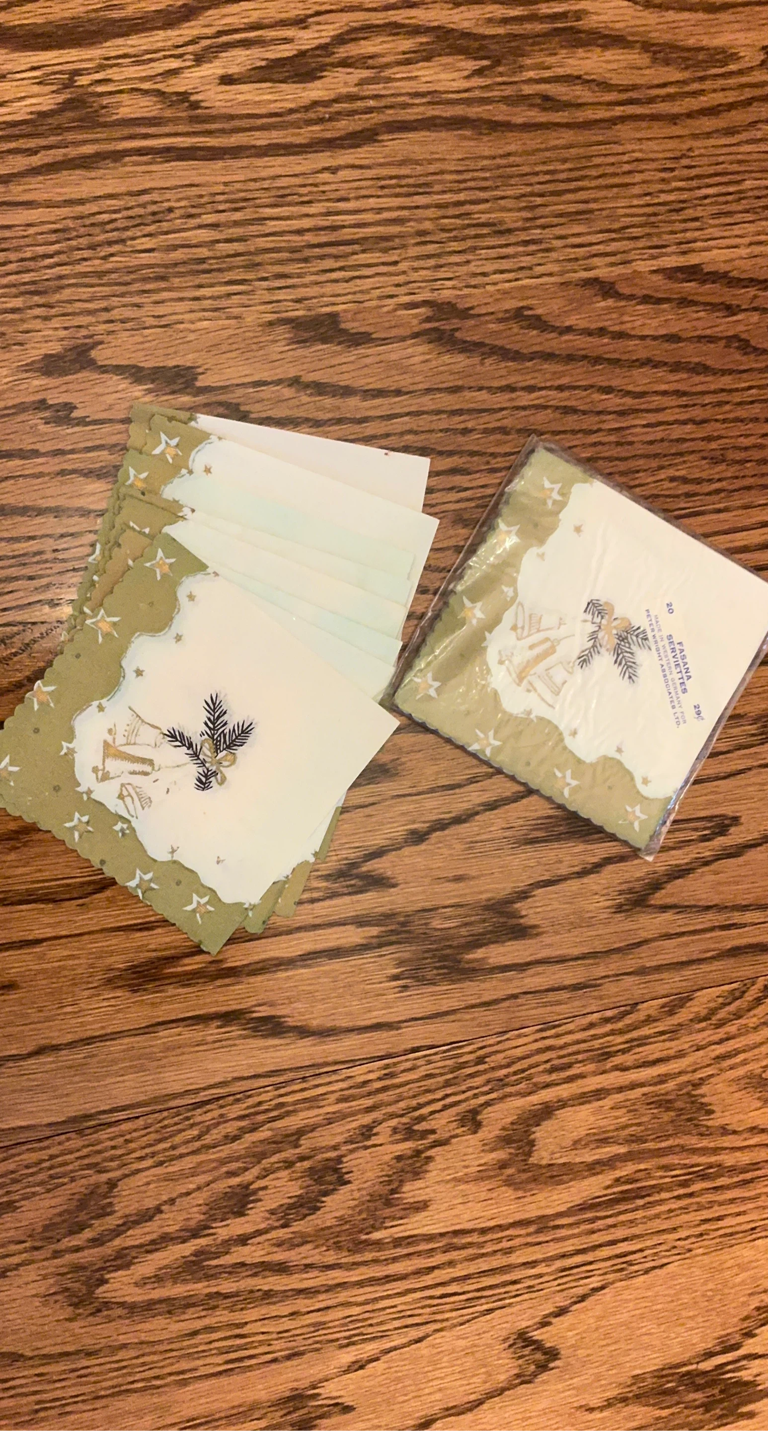 Vintage Fasana Servicettes Napkins Made in Germany