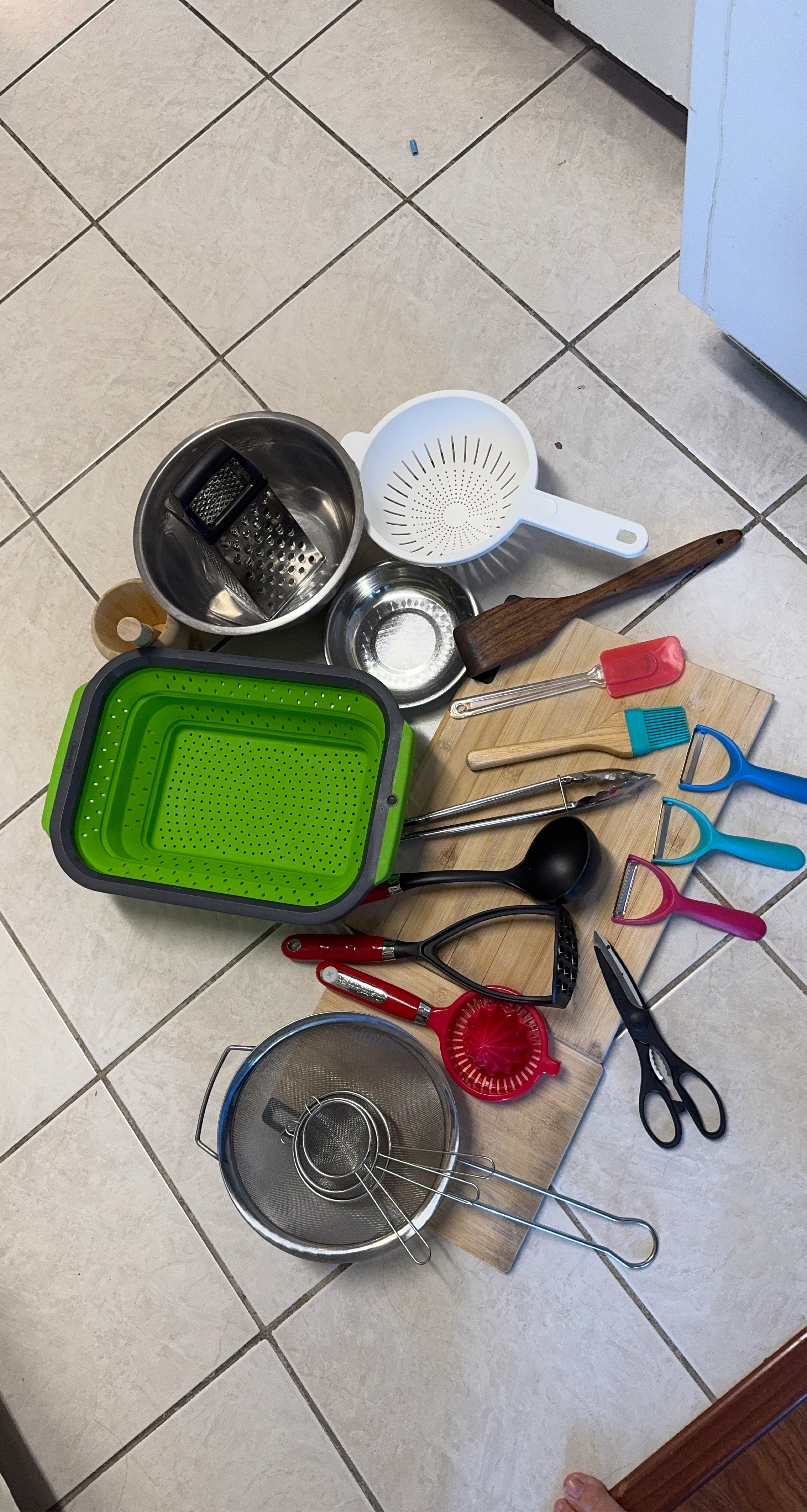 Assorted Kitchen Utensils and Gadgets