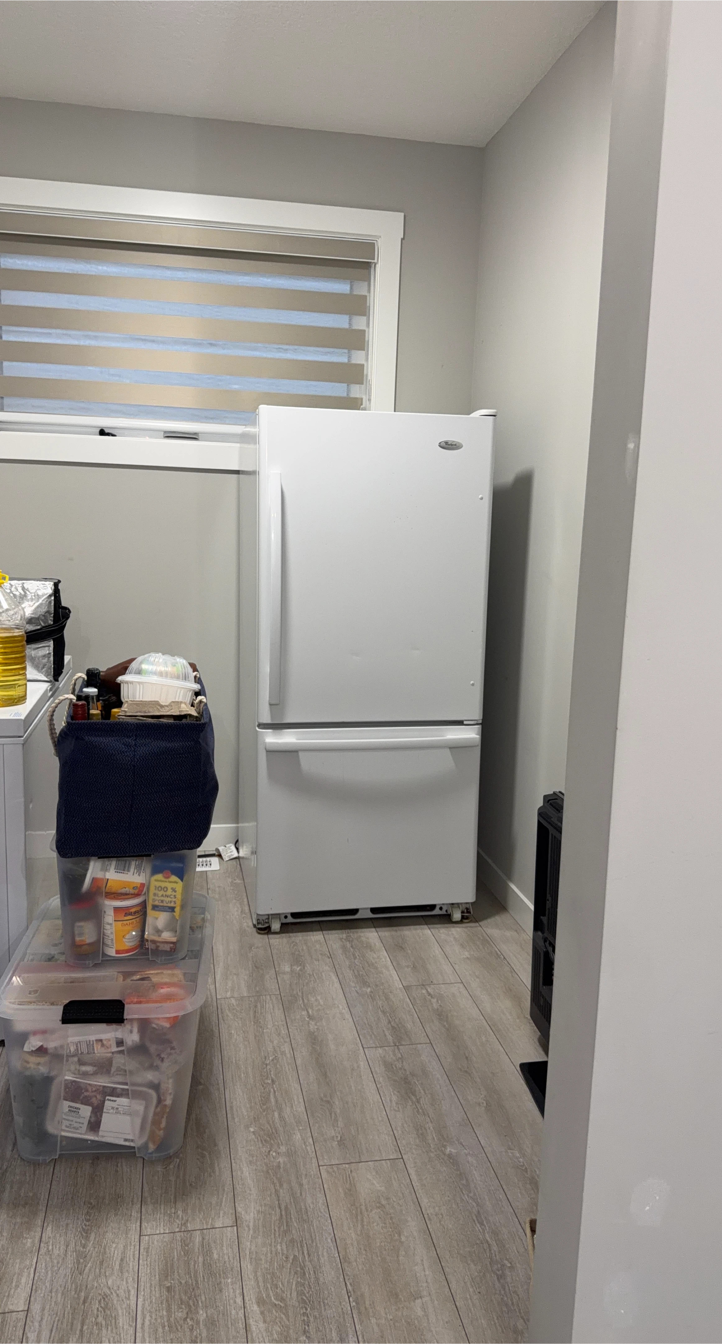 Whirlpool White Top Freezer Refrigerator