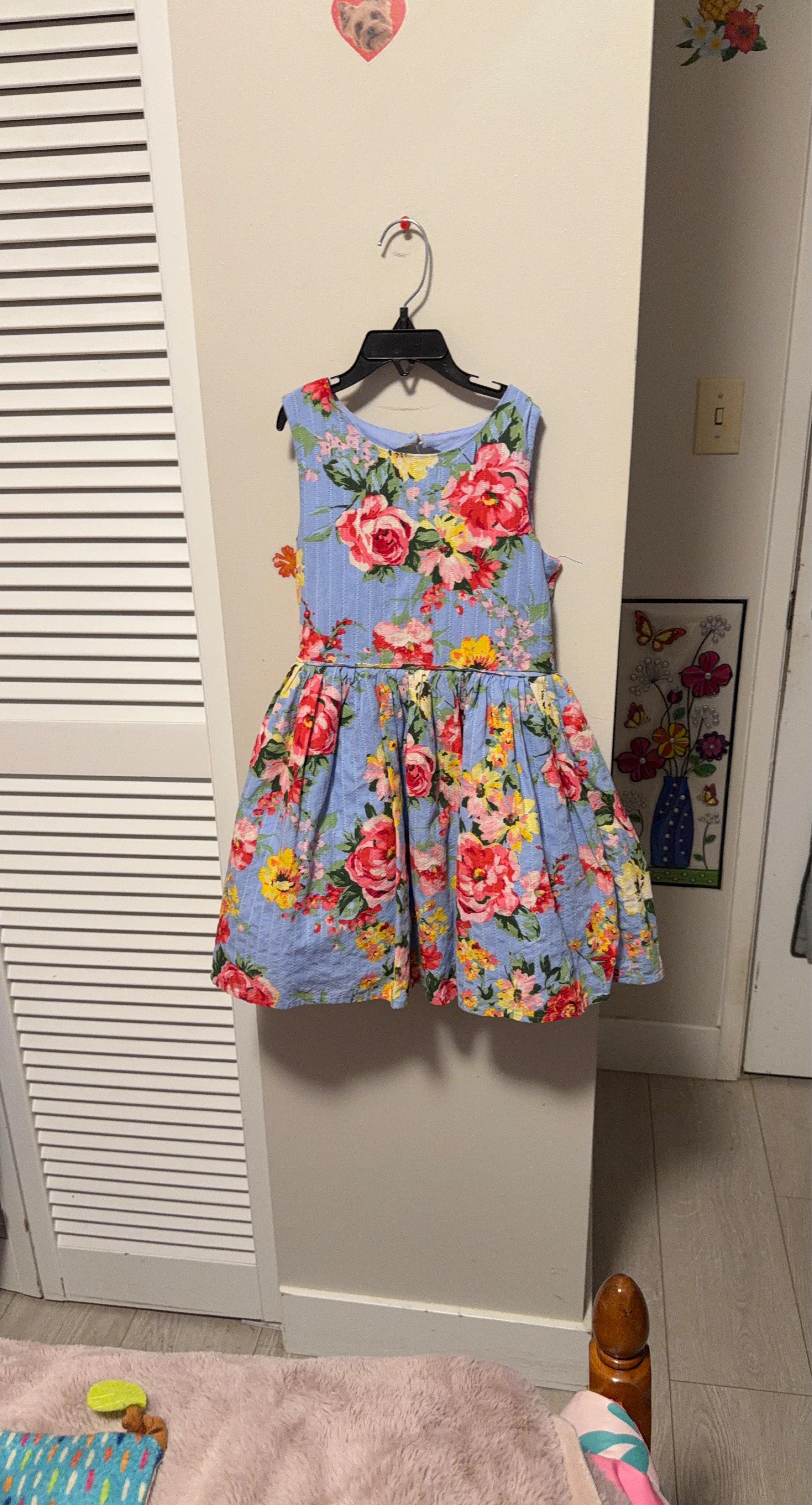 Floral Print Dress Size Medium (7)