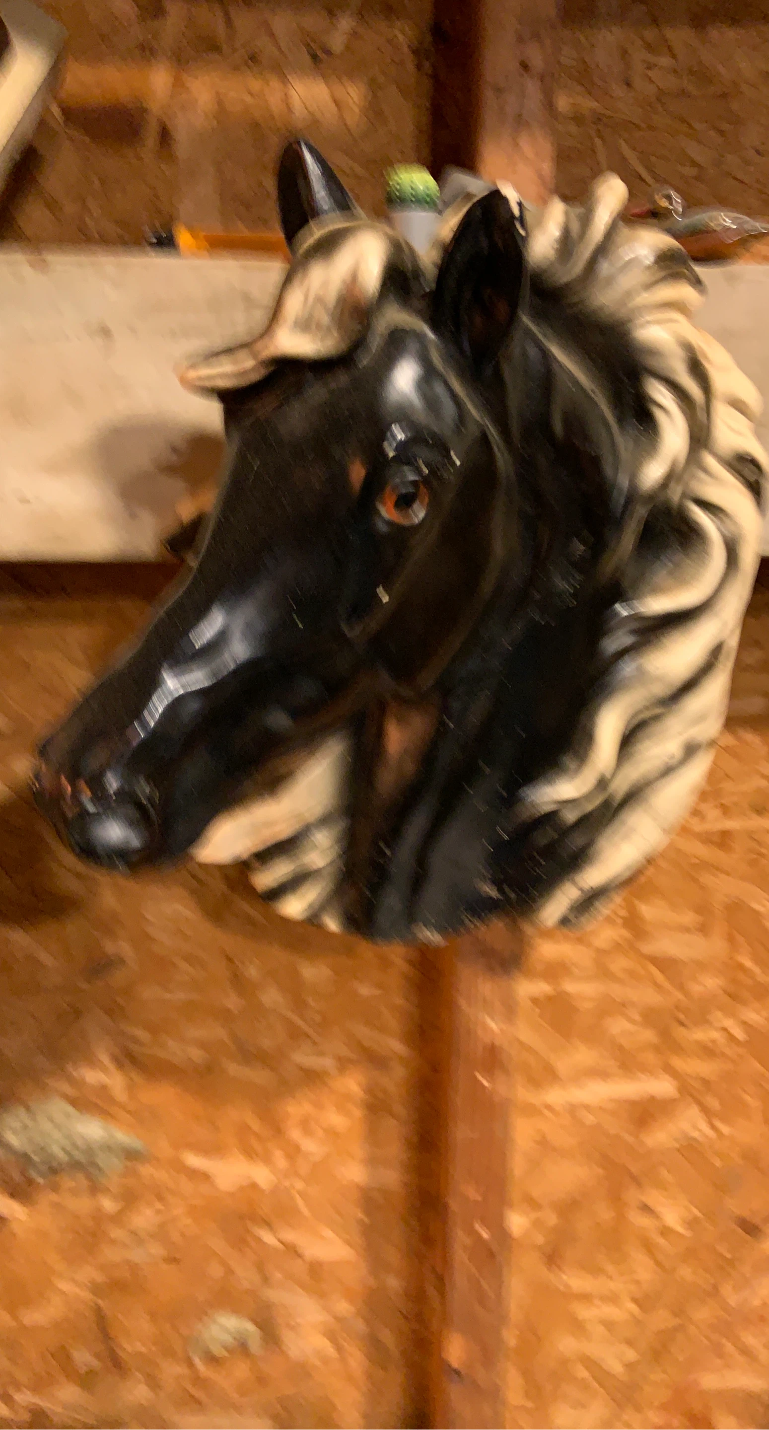 Wall Mount Horse Head Decor