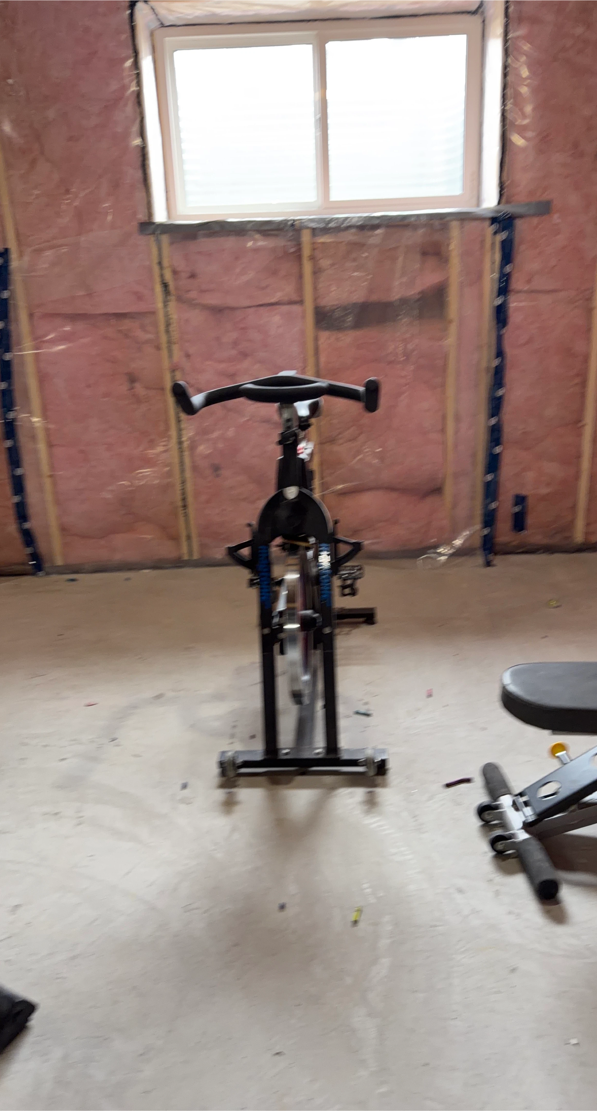 Black Spin Bike